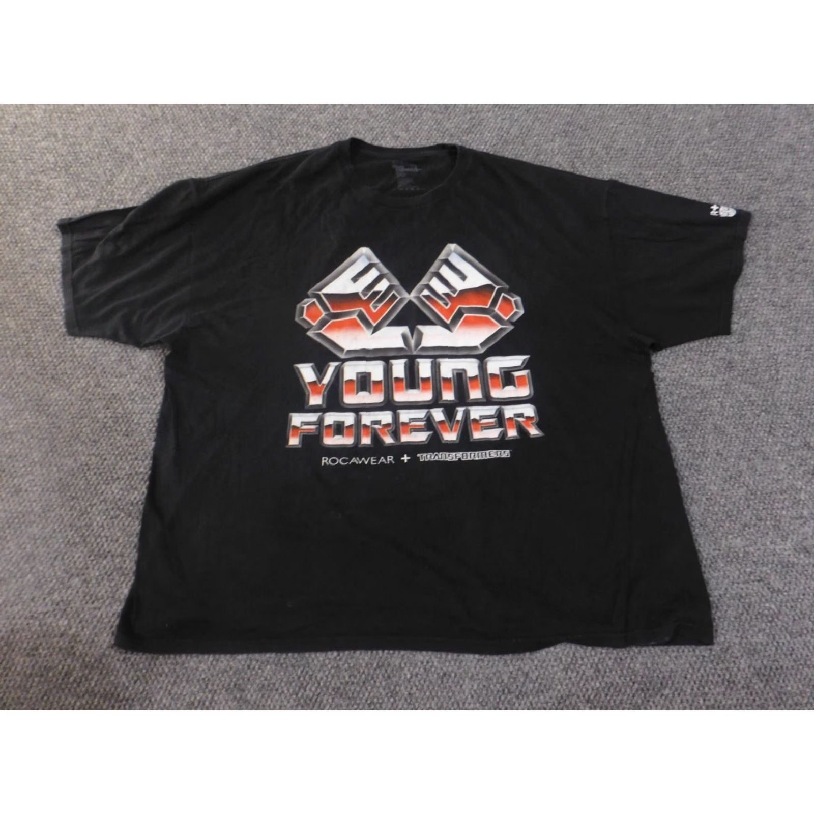 Rocawear Rocawear Shirt 3XL black vintage transformers mens Y2K graphic hiphop retro Size US XXL / EU 58 / 5 - 2 Thumbnail