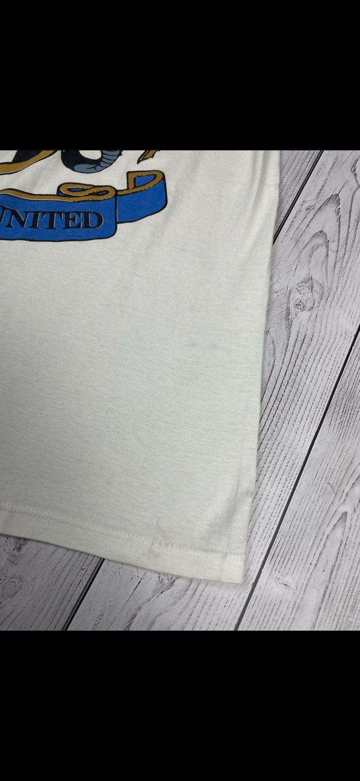 Asics Vintage New Castle United Asics soccer tee big logo rare XL Size US XL / EU 56 / 4 - 6 Thumbnail