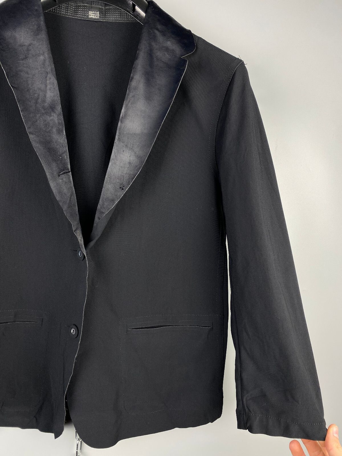 Marithe + Francois Girbaud Marithe Francois Girbaud Nylon Blazer Jacket Size S / US 4 / IT 40 - 8 Thumbnail