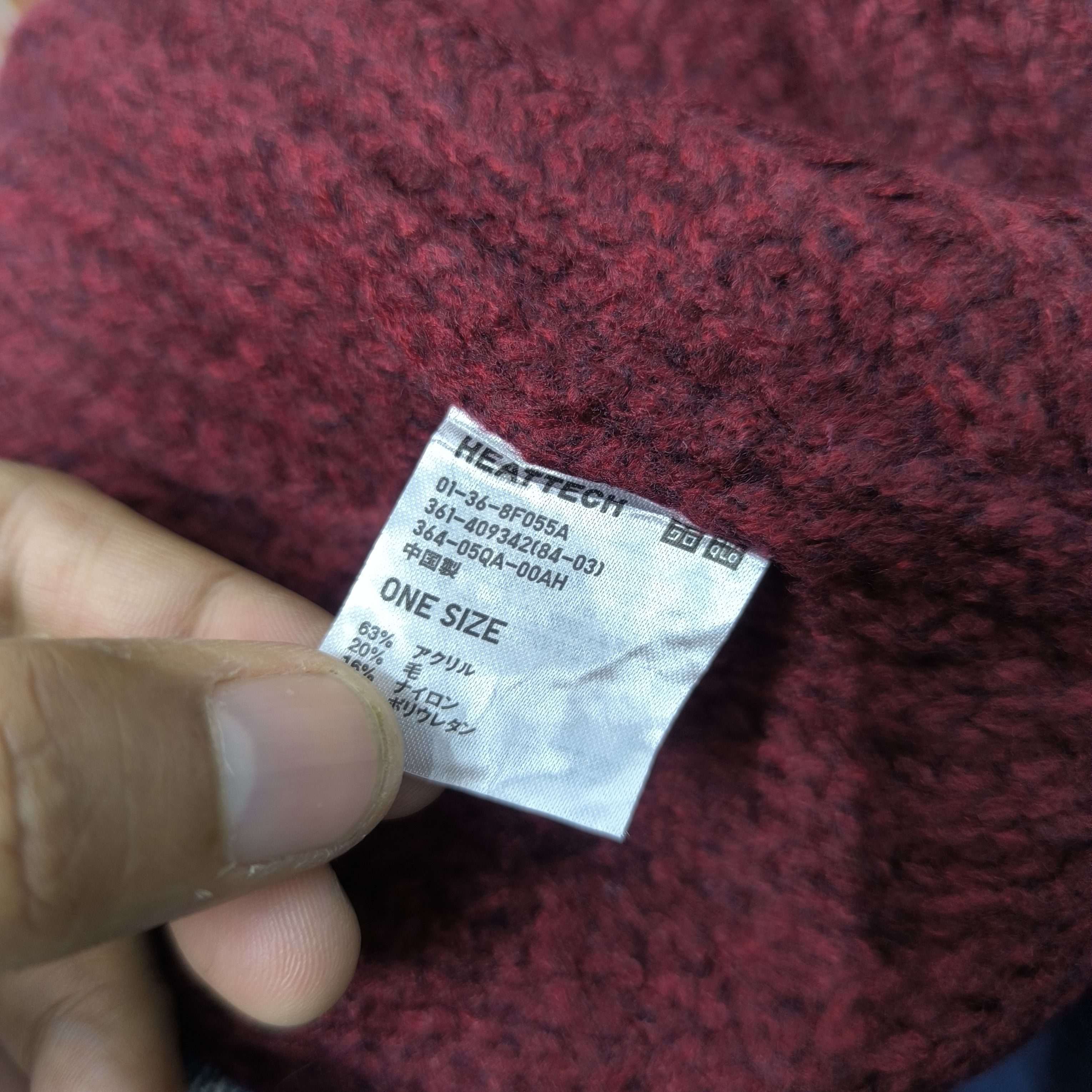Japanese Brand 💥 Japanese brand uniqlo heattech beanie hat Size ONE SIZE - 3 Thumbnail