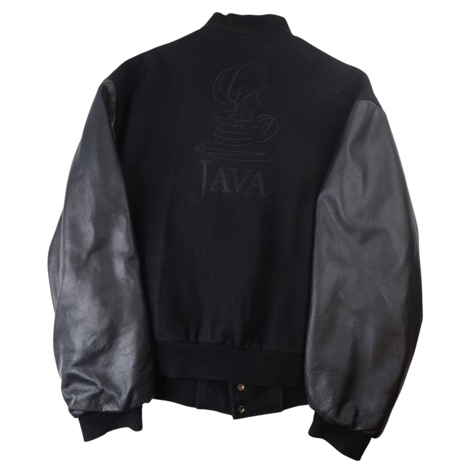 Vintage Vintage Sun Mircosystems Java Embroidered Letterman Jacket Size US M / EU 48-50 / 2 - 9 Thumbnail