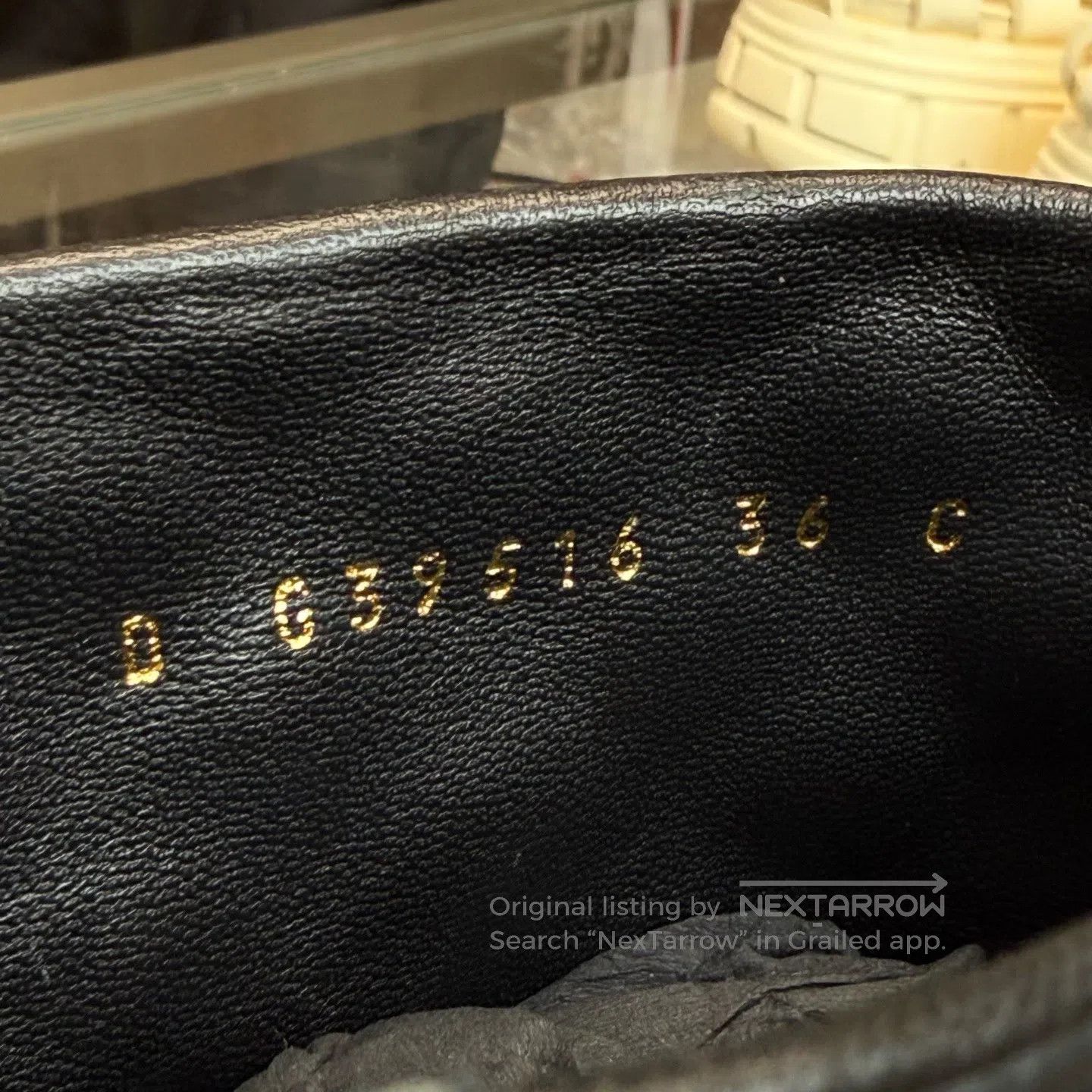 Chanel Chanel Black Gold Double C Diamond Pattern Short Boots Size US 5.5 / IT 35.5 - 8 Thumbnail