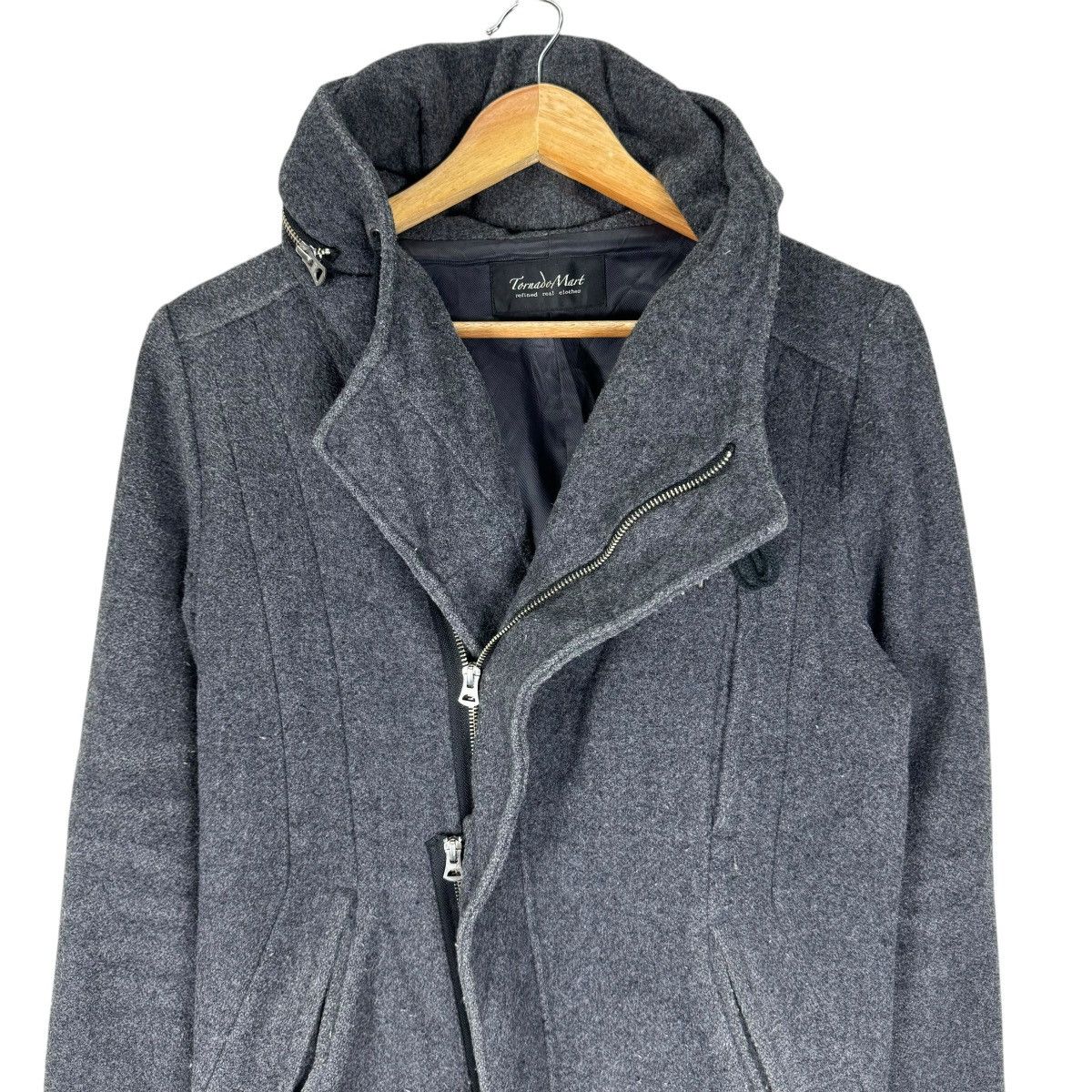 If Six Was Nine 🌟TORNADO MART DOUBLE ZIPPER BONO JACKET Size M / US 6-8 / IT 42-44 - 3 Thumbnail