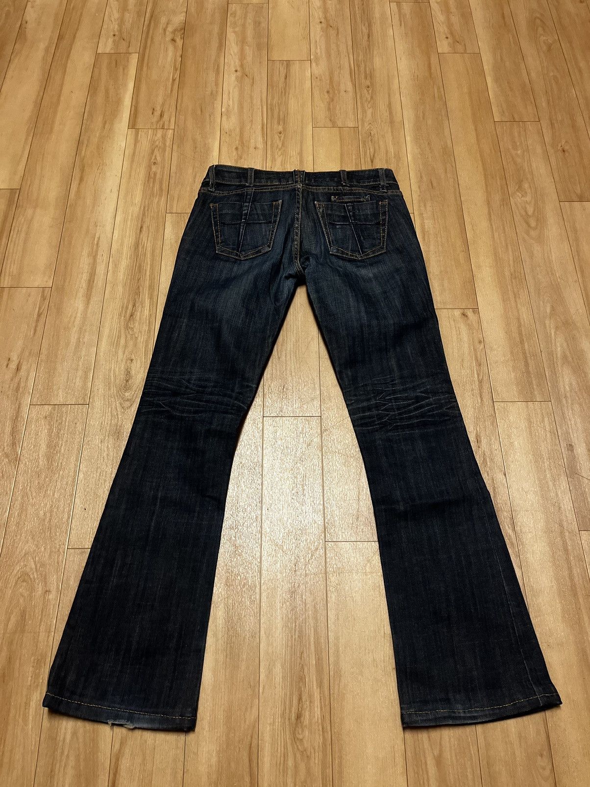 Other Low Rise Flare Vintage Jeans Size 30 Size 29" - 3 Thumbnail