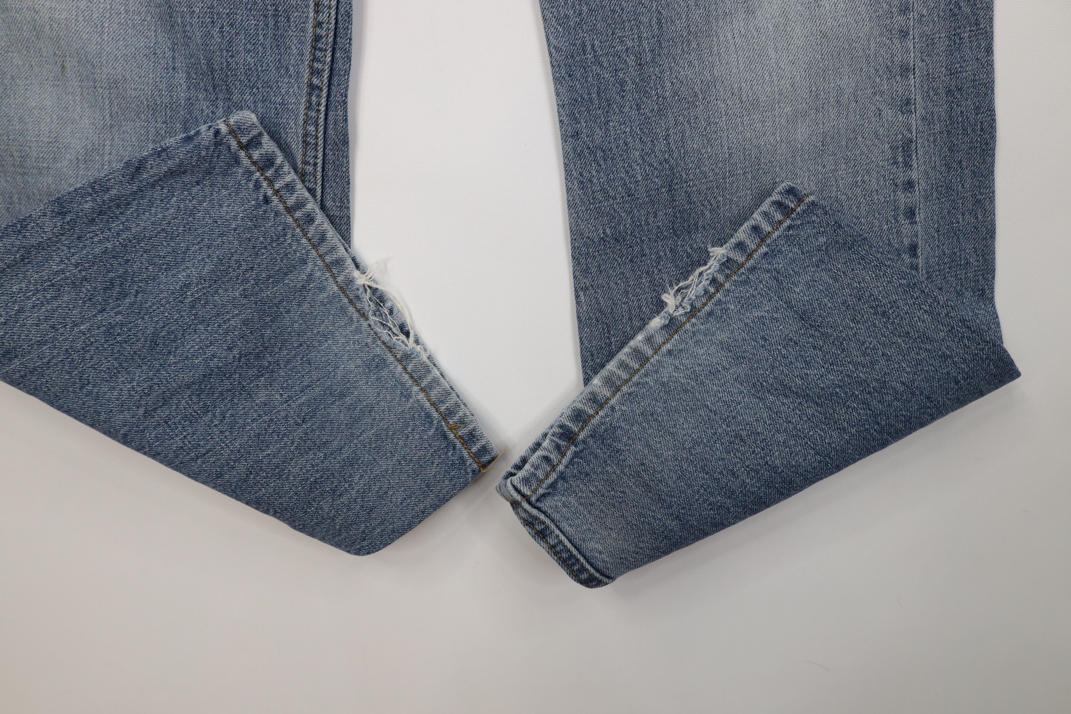Levi's Vintage Y2K Levis Flared Bootcut Denim Jeans Blue Cotton Size US 30 / EU 46 - 5 Thumbnail