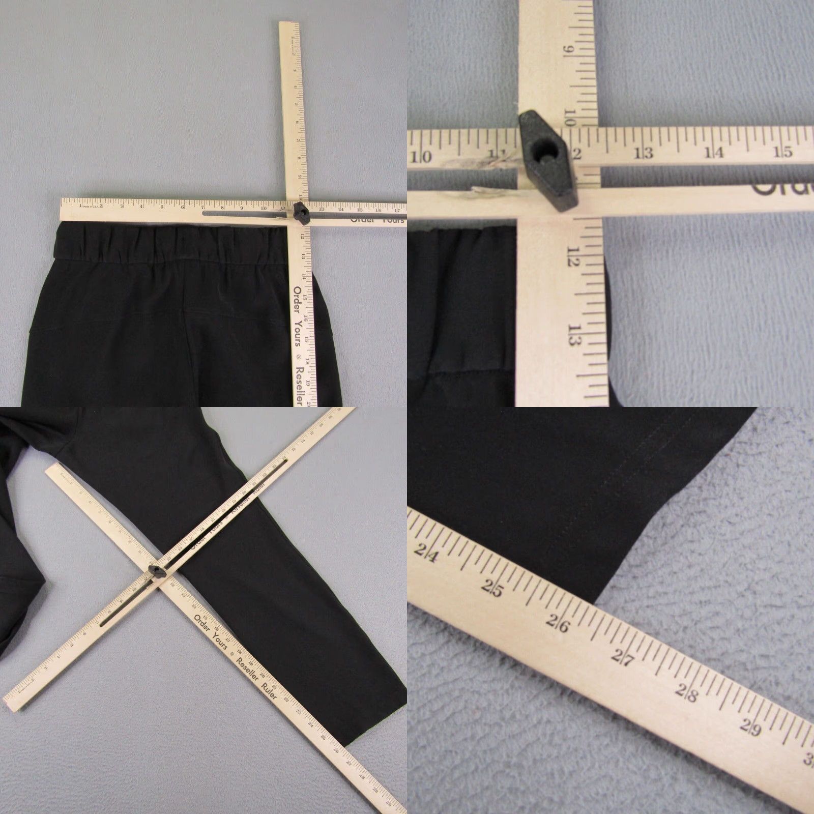Lululemon VINTAGE Lululemon Pants Womens 2 Black Joggers Athletic Workout Gym Performance Loose Size 25" / US 0 / IT 36 - 8 Thumbnail