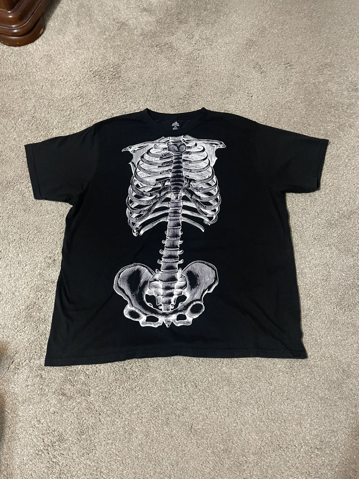 Other Halloween Rib Cage Graphic T Shirt XXL Black Short Sleeve Size US XXL / EU 58 / 5 - 1 Thumbnail