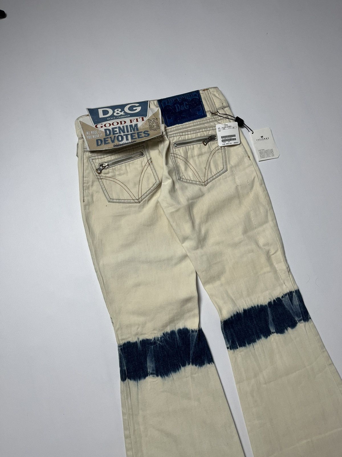 Dolce & Gabbana D&G Dolce & Gabbana Archive Y2K Flared Jeans Japan edition Size 24" / US 00 / IT 34 - 9 Thumbnail