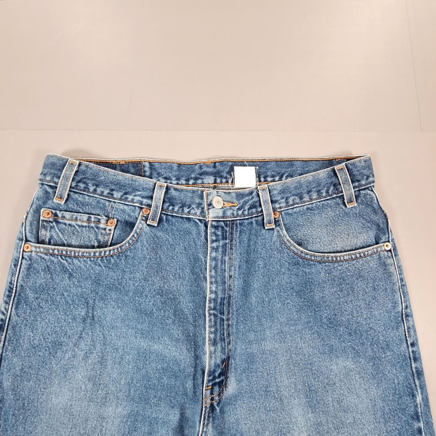 Levi's VINTAGE Levi's 517 Jeans Mens Blue W36 L28 Bootcut 90s Shirt Jeans Mens Blue 517 Bootcut 90s Size US 36 / EU 52 - 2 Thumbnail