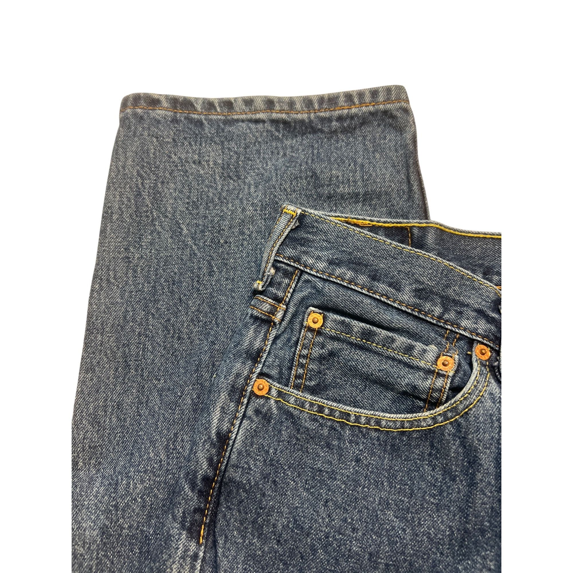 Levi's Levis 550 Original Fit Mens Jeans Relaxed Fit Straight Leg B Size US 36 / EU 52 - 2 Thumbnail