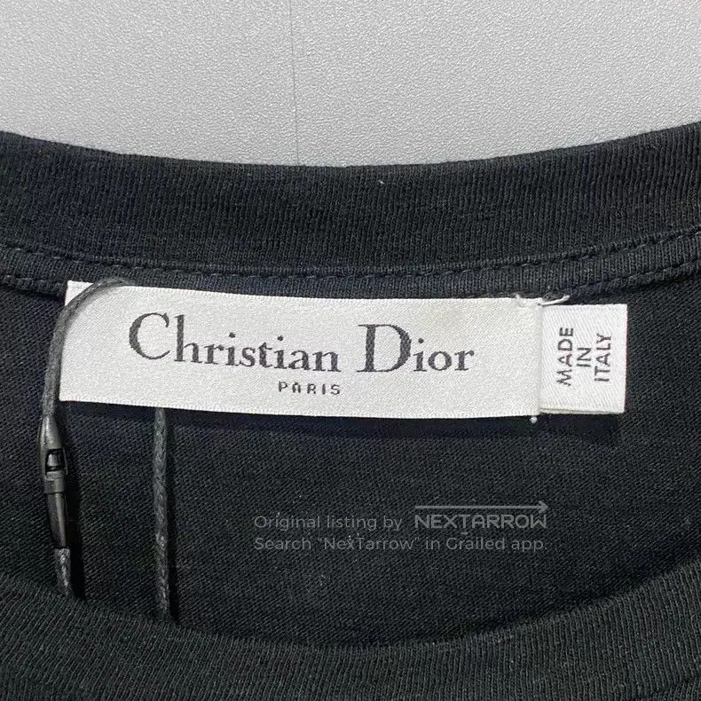Dior Dior Reflective Letter Earth Short Sleeve Size M / US 6-8 / IT 42-44 - 4 Thumbnail