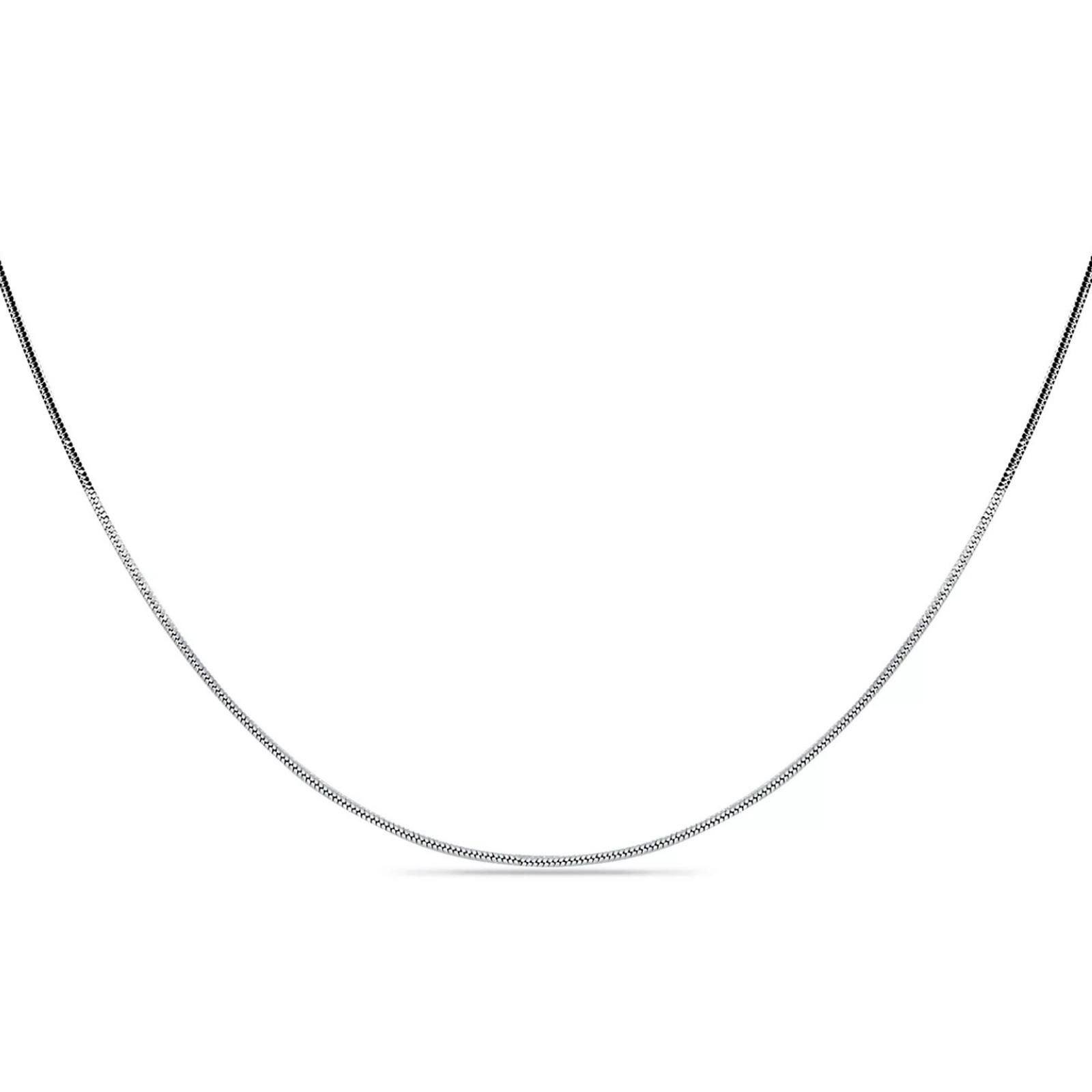 Giani Bernini Giani Bernini SterlingSilver Square Snake Chain Necklace 18" Size ONE SIZE - 4 Thumbnail