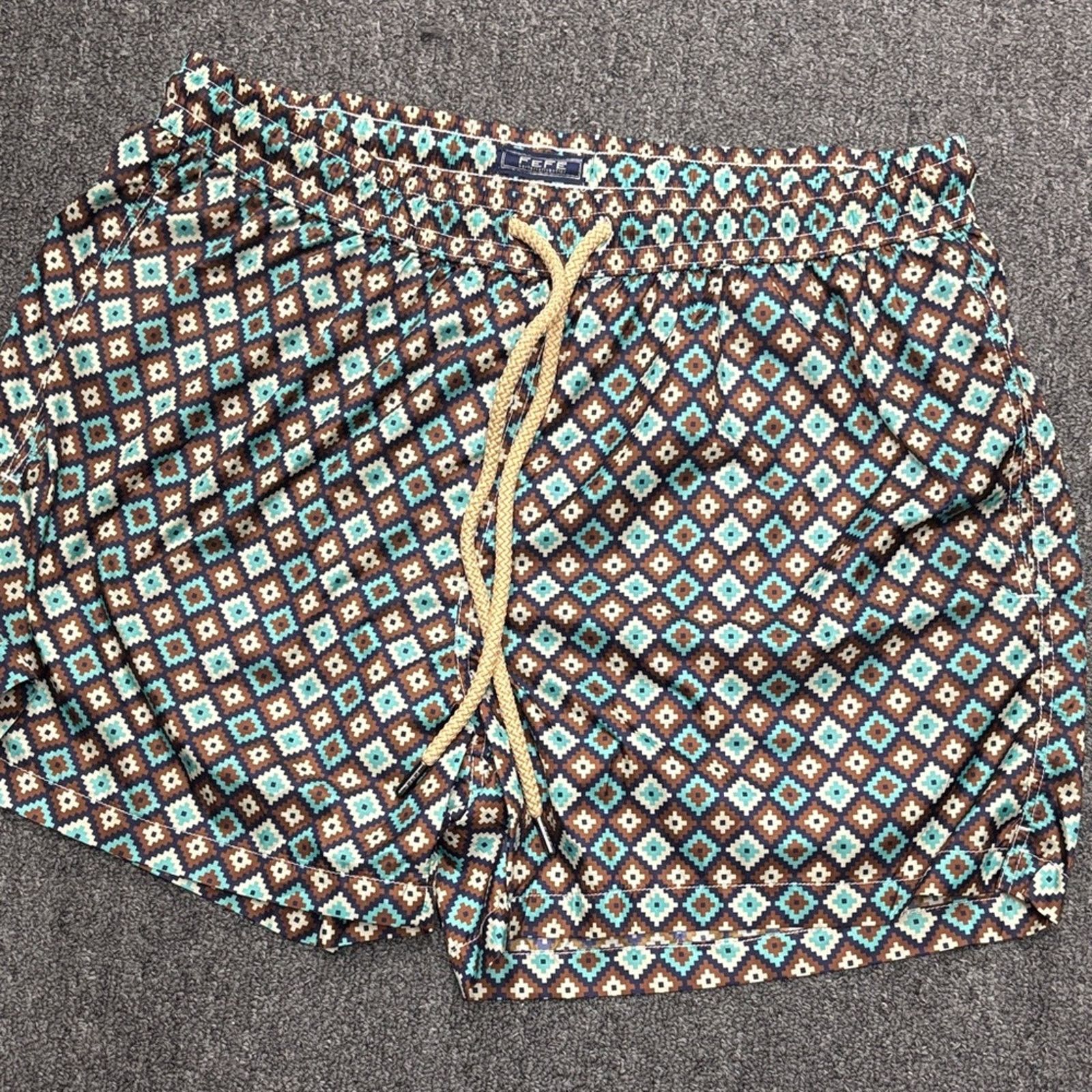 Other NWT Fefe Stylish Geometric Swim Trunks Size XXL Size US 44 / EU 60 - 1 Thumbnail