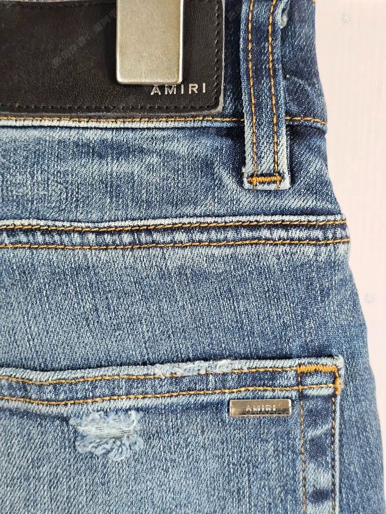 Amiri Amiri Motorcycle Jeans Size US 31 - 4 Thumbnail