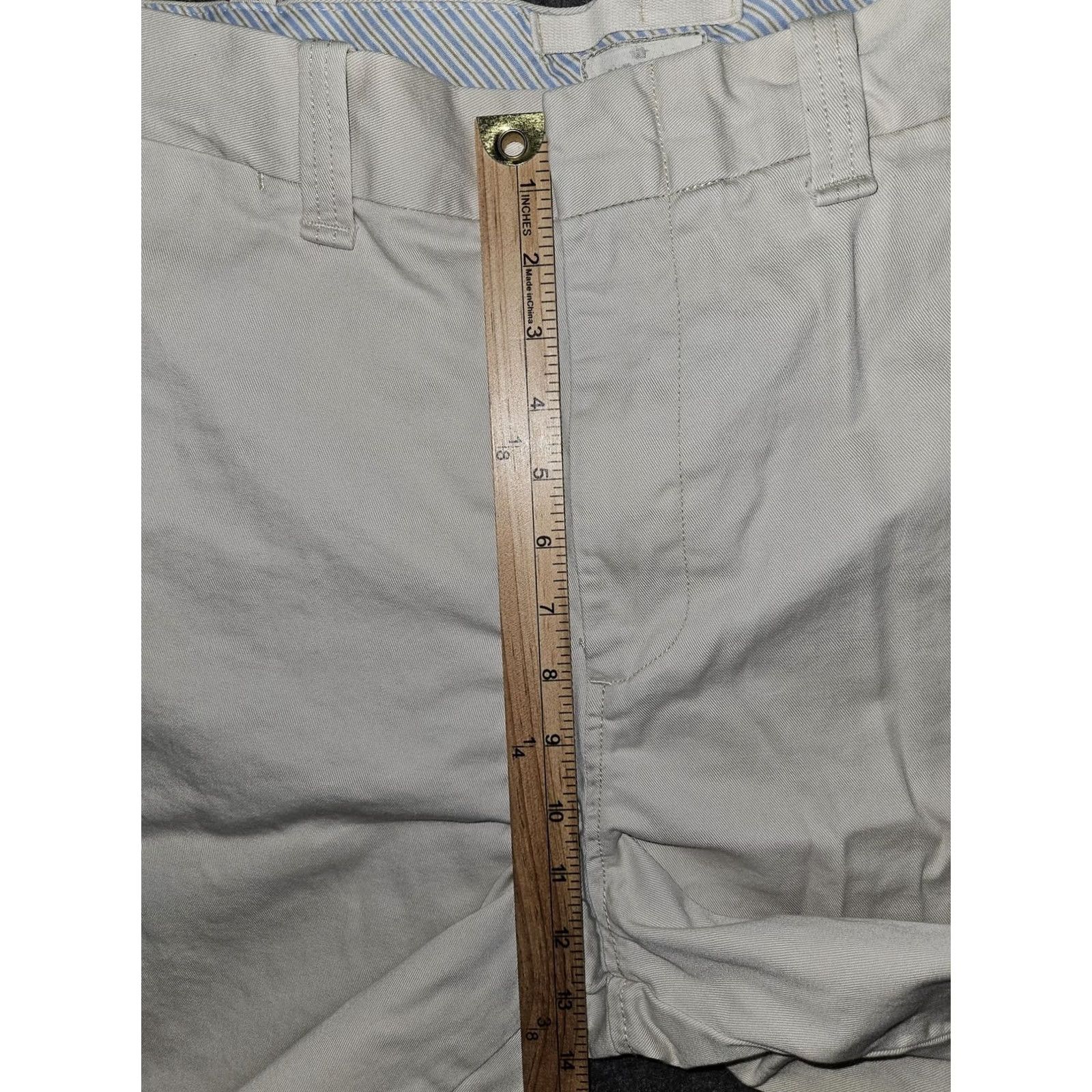 Old Navy VINTAGE Old Navy Shorts Mens 40 Beige Y2K Chino Casual 100% Cotton Flat Front Size US 40 / EU 56 - 5 Thumbnail