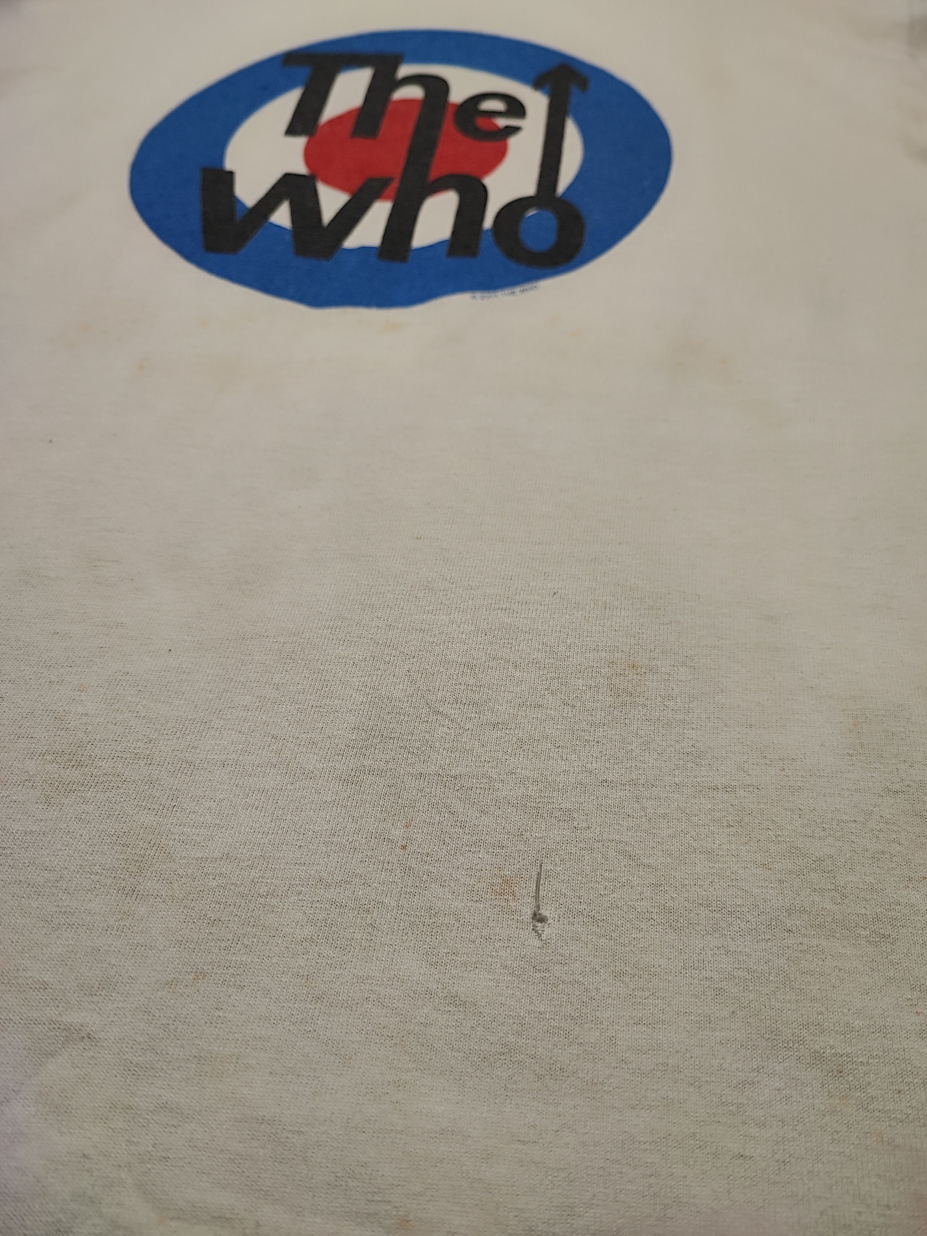 Band Tees × Vintage The Who Logo 2004 Ringer T-Shirt Size US S / EU 44-46 / 1 - 6 Thumbnail