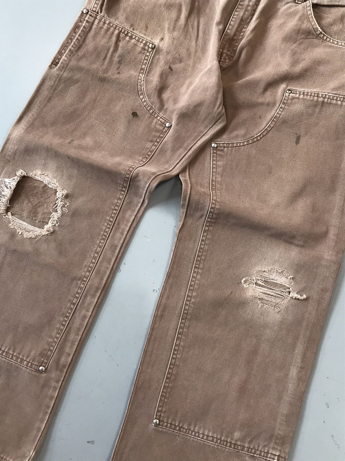 Dickies × Vintage Vintage Dickies double knee denim Size US 37 - 2 Thumbnail