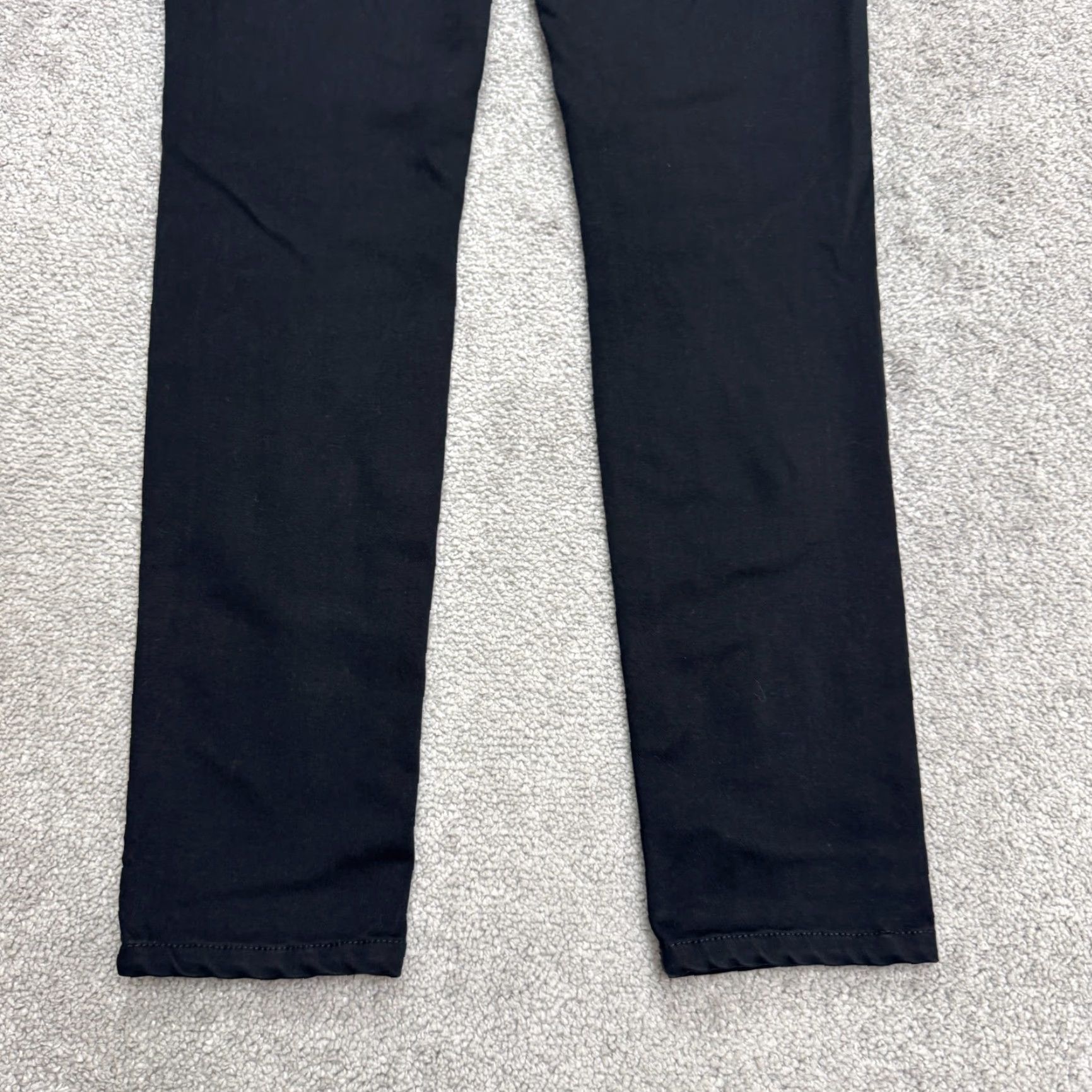Paige Paige Skyline Skinny Denim Jeans Womens 26 Black Mid Rise Stretch Size 26" / US 2 / IT 38 - 4 Thumbnail