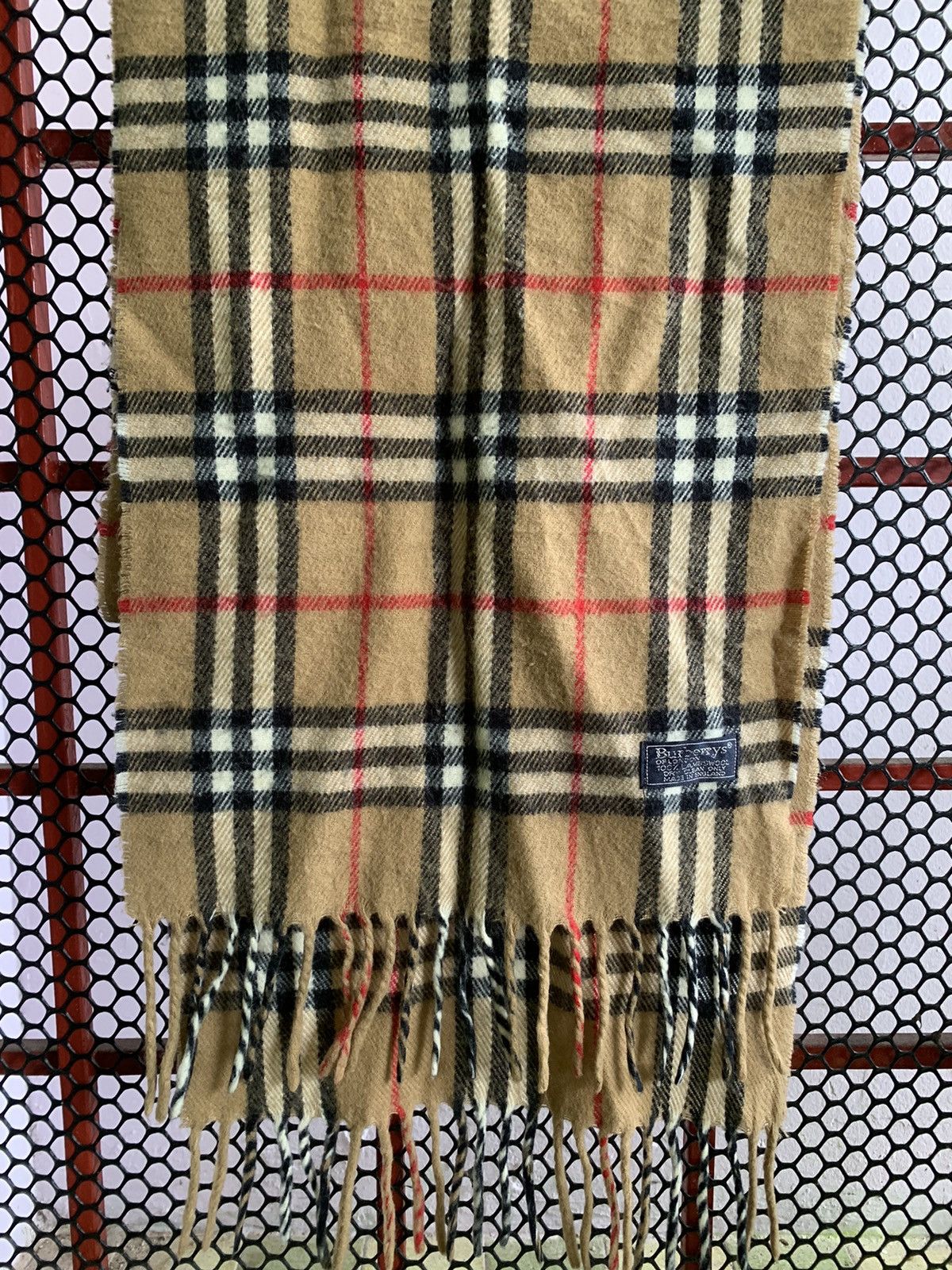 Burberry × Vintage Vintage Novacheck Burberrys Mafla Size ONE SIZE - 2 Thumbnail
