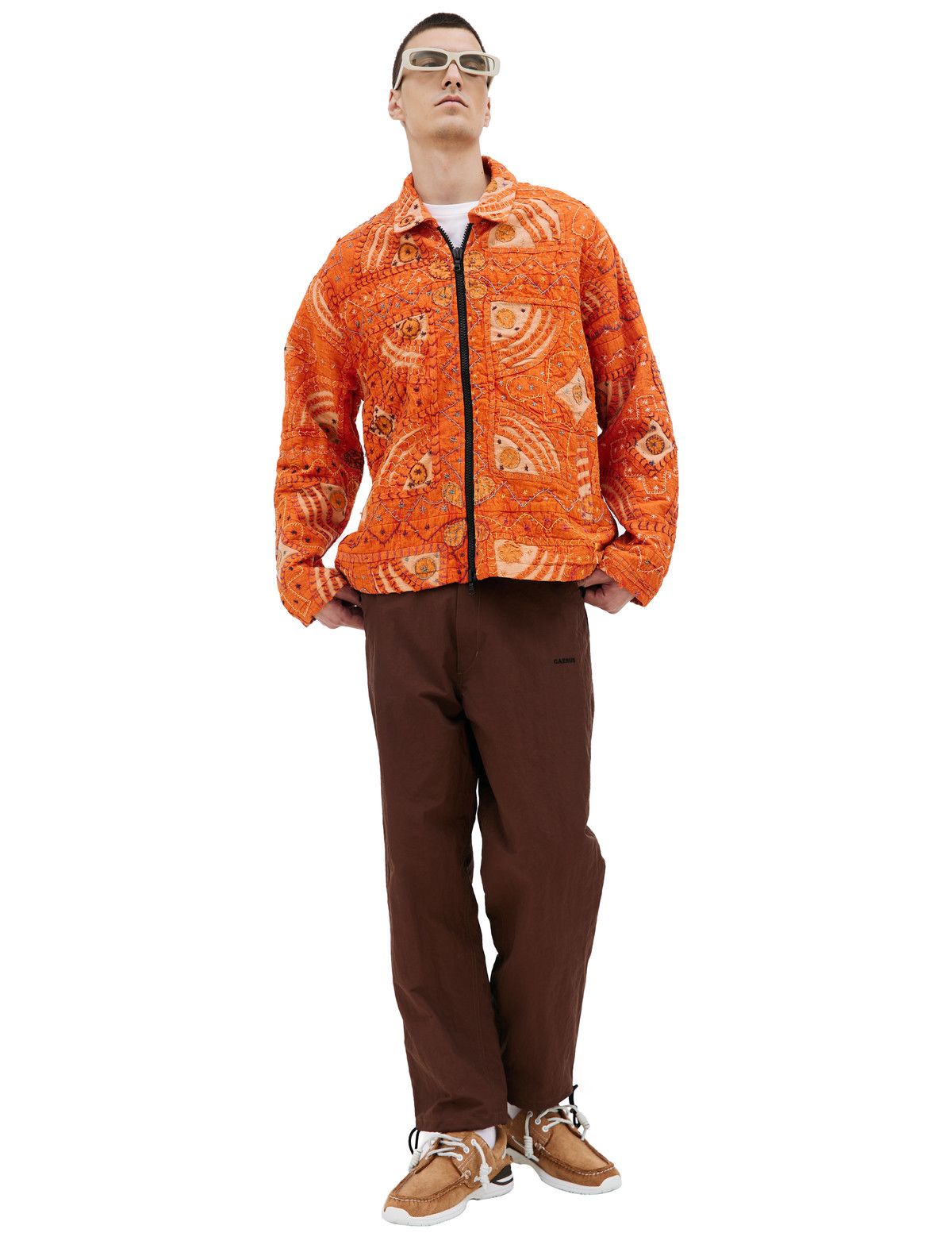 Kartik Research Karu Research Handcrafted Quilted Jacket Size L / US 10 / IT 46 - 7 Thumbnail