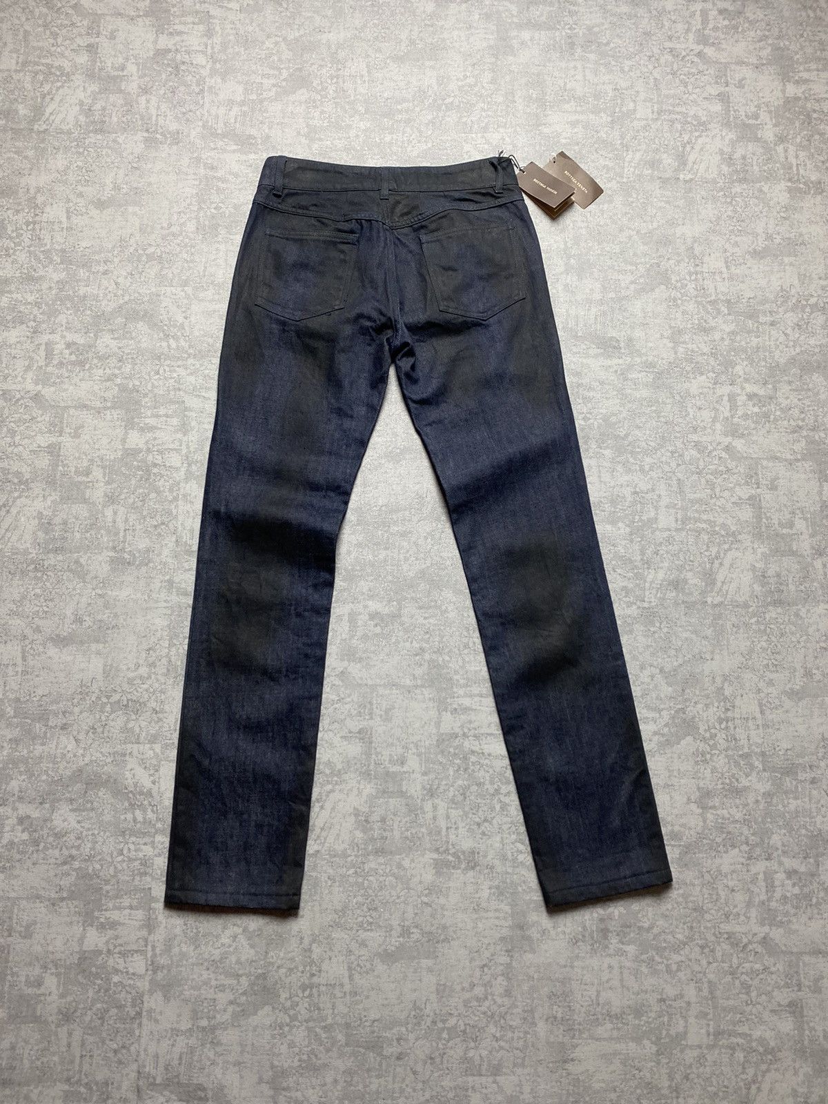 Bottega Veneta Bottega Veneta Women's Straight-Leg Dark Blue Jeans Size 26" / US 2 / IT 38 - 17 Thumbnail
