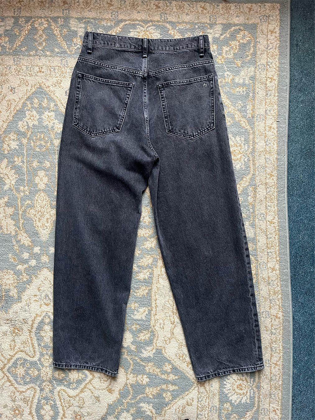 Rag & Bone RB Baggy Authentic Rigid Jean Size US 30 / EU 46 - 2 Thumbnail