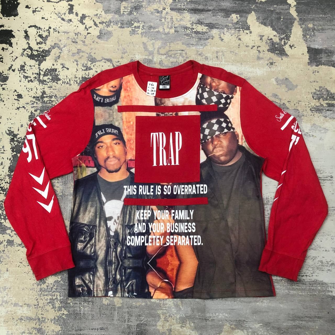Other T46 TUPAC x BIGGIE OVER SIZE TEE Size US XXL / EU 58 / 5 - 1 Thumbnail