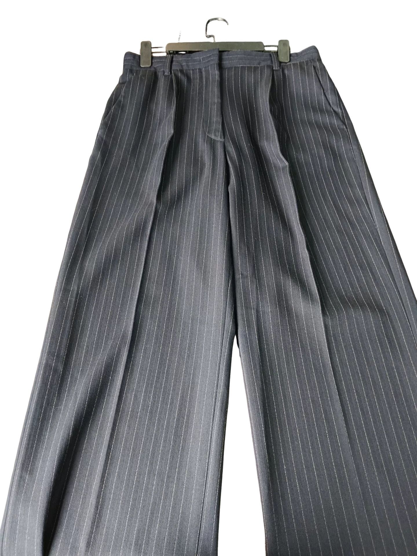 Miu Miu Miu Miu Pinstripe Italian Trousers US 34 Size US 34 / EU 50 - 1 Thumbnail