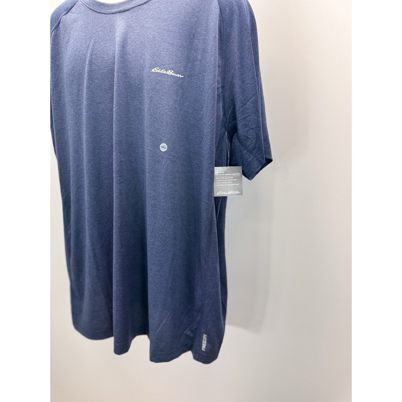 Eddie Bauer NEW Eddie Bauer Men's Adult Sz 2XL T-Shirt Freedry Tee Size US XXL / EU 58 / 5 - 2 Thumbnail
