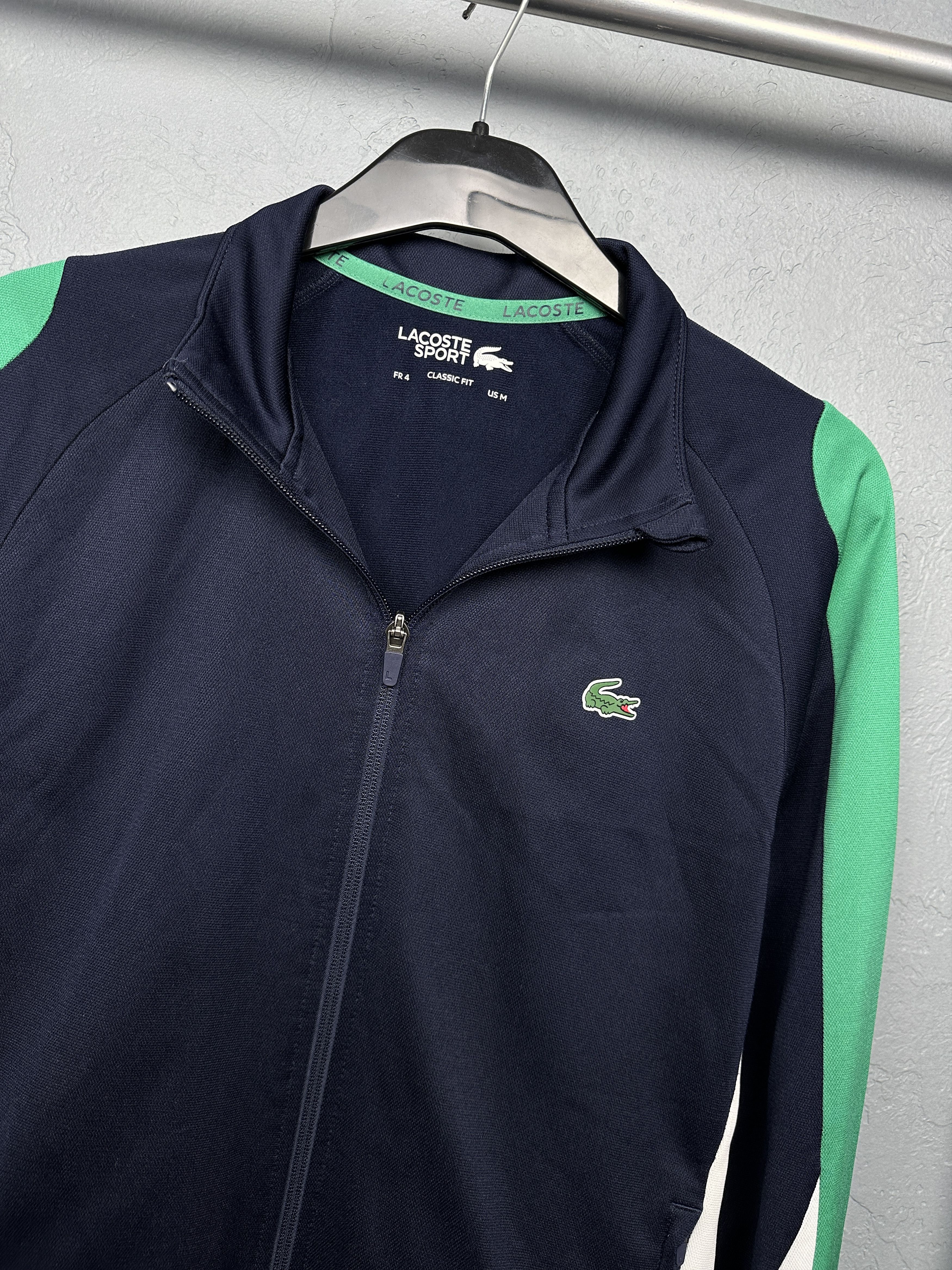 Lacoste Lacoste Mens Track Top Jacket Size US M / EU 48-50 / 2 - 2 Thumbnail