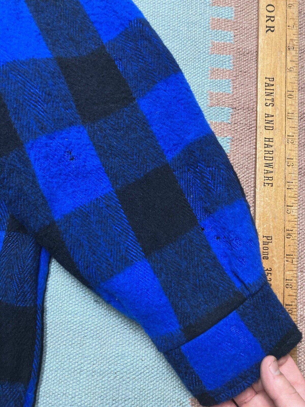 Eddie Bauer × Vintage NWT Eddie Bauer shirt jacket blue plaid shacket women’s XL Size XL / US 12-14 / IT 48-50 - 3 Thumbnail