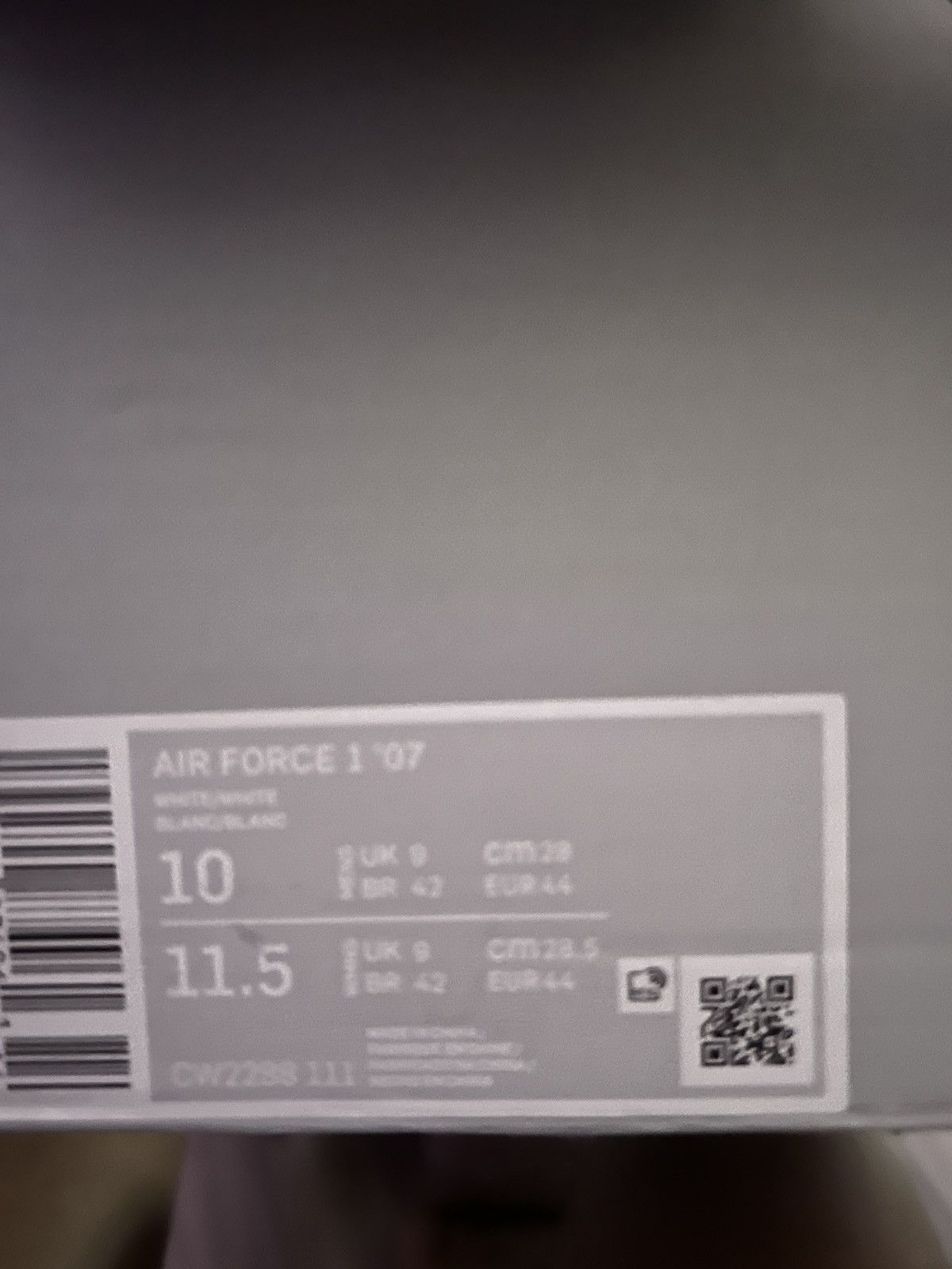 Off-White low cut white air forces Size US 9 / EU 42 - 5 Thumbnail