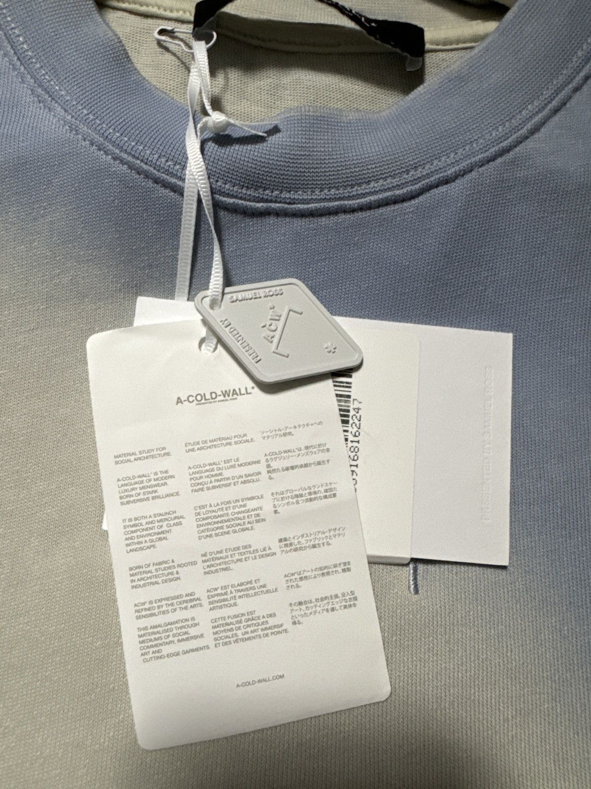 A-COLD-WALL* T-shirt by A-Cold-Wall Size US M / EU 48-50 / 2 - 6 Thumbnail