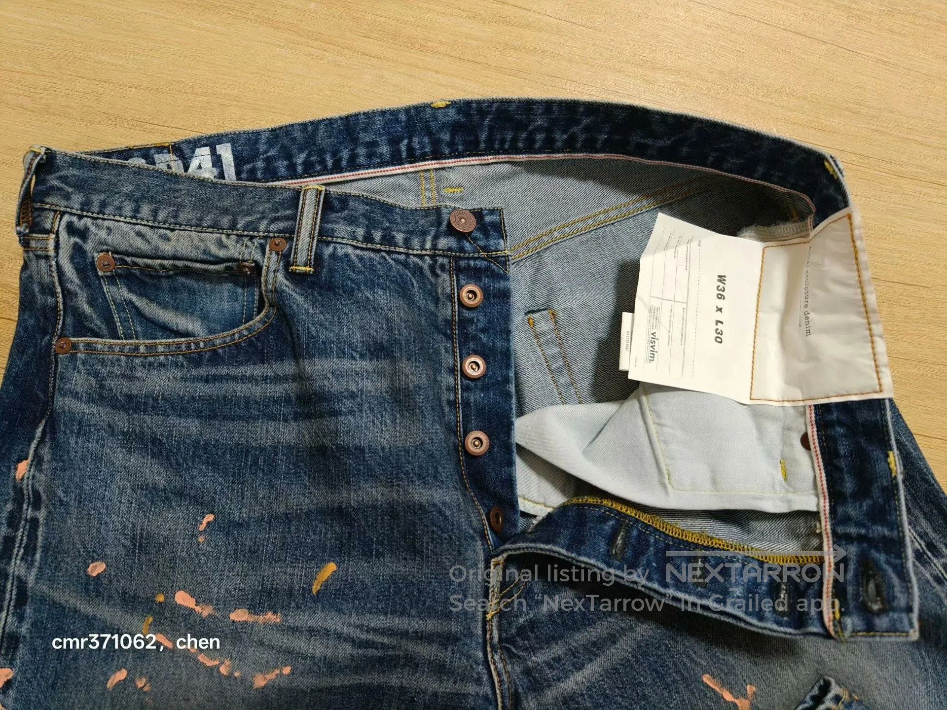 Visvim VISVIM 25SS SOCIAL SCULPTURE 01 WIDE. Size US 30 / EU 46 - 7 Thumbnail