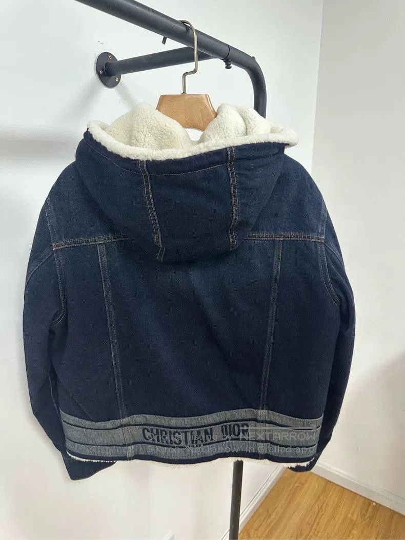 Dior Dior Blue Lamb Wool Jacket 34. Size US XS / EU 42 / 0 - 2 Thumbnail