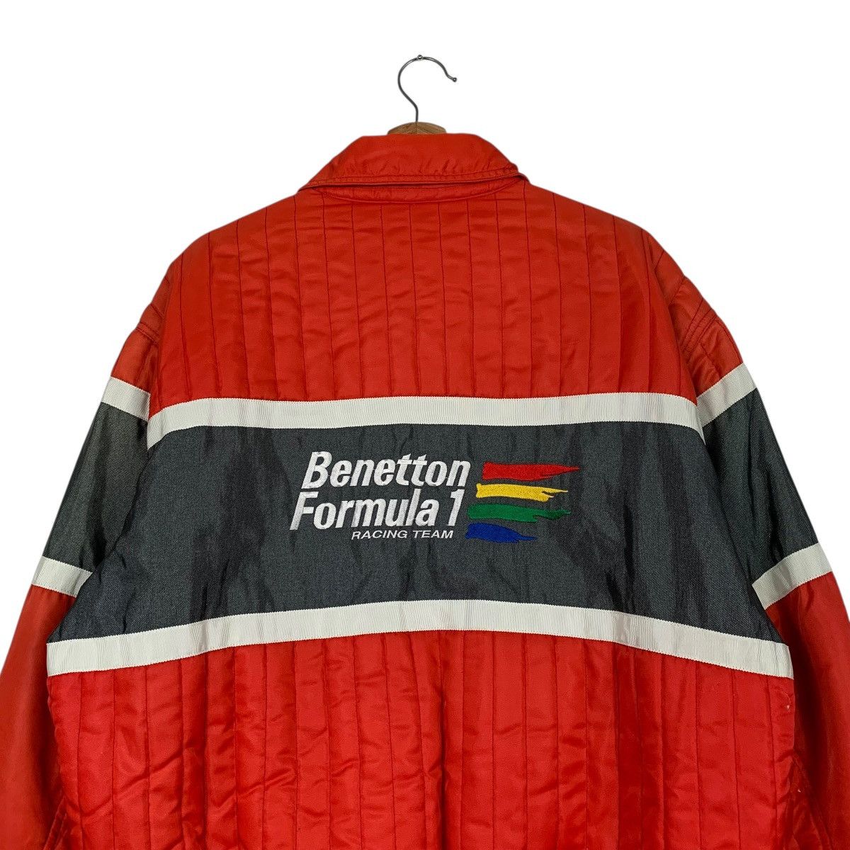 Benetton Benetton Formula 1 Racing Team Bomber Jacket Size US L / EU 52-54 / 3 - 8 Thumbnail