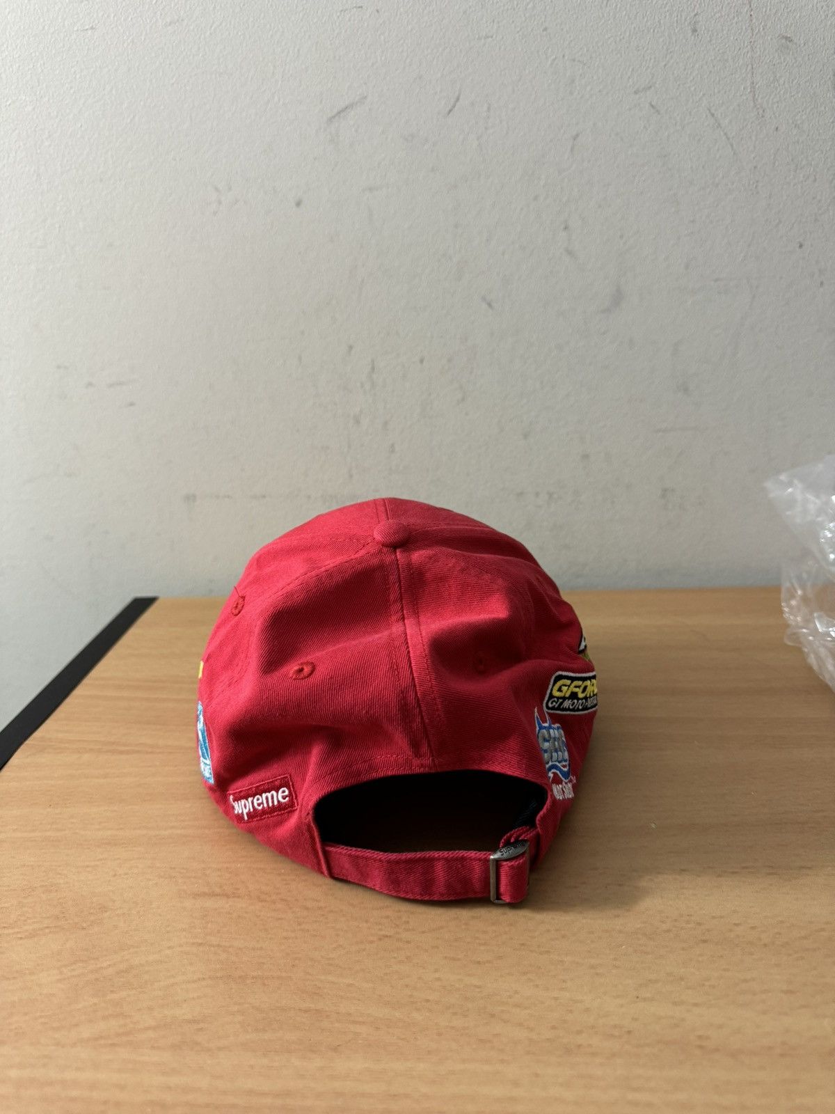 Supreme Supreme Racing Team 6-Panel Cap Red Size ONE SIZE - 3 Thumbnail