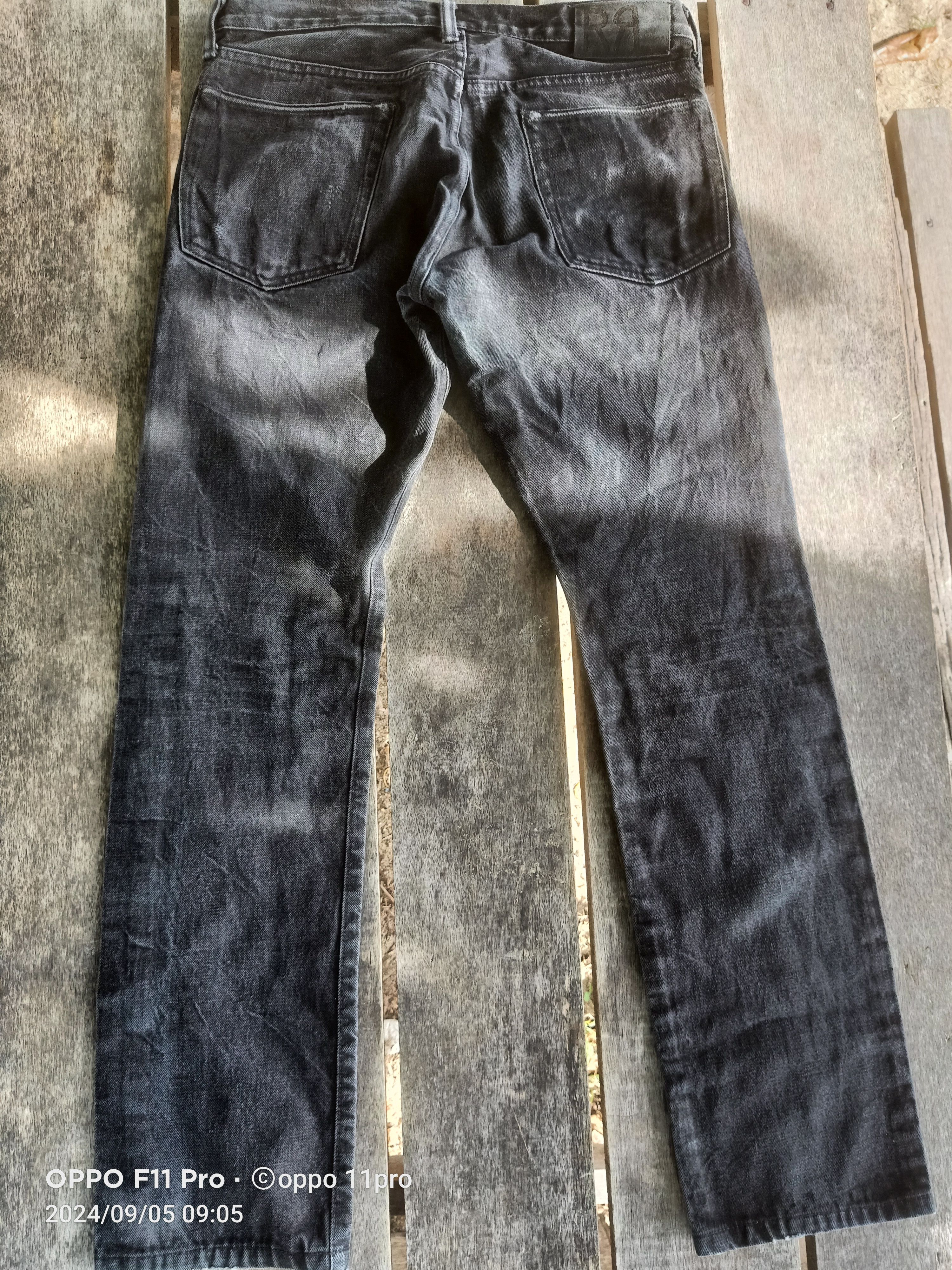 Designer × Polo Ralph Lauren × Vintage Polo Ralph Lauren Denim Selvedge Slim Fit Size US 33 - 3 Thumbnail