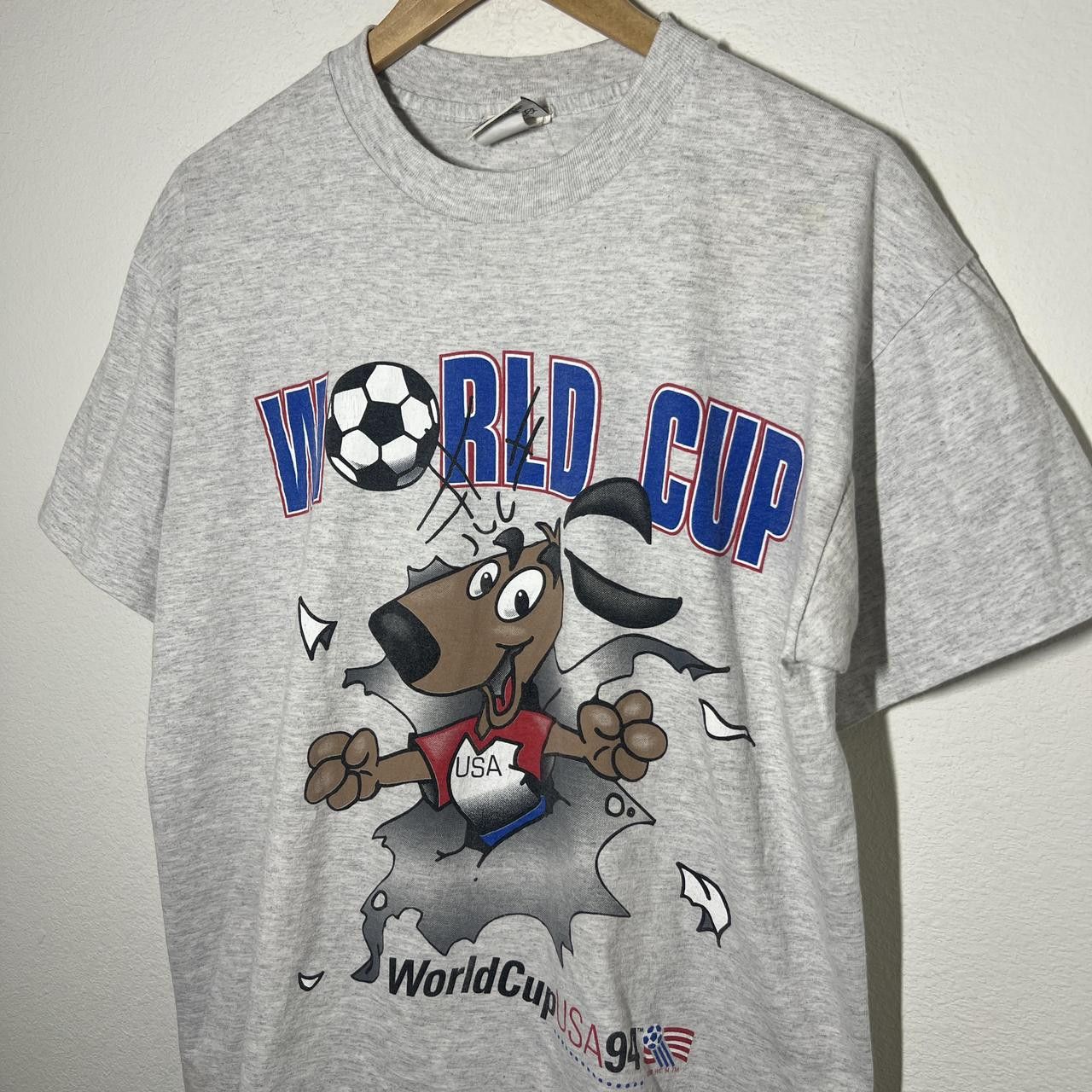 Nutmeg 1994 World Cup USA Striker Breakthrough Nutmeg T-Shirt Size US L / EU 52-54 / 3 - 2 Thumbnail