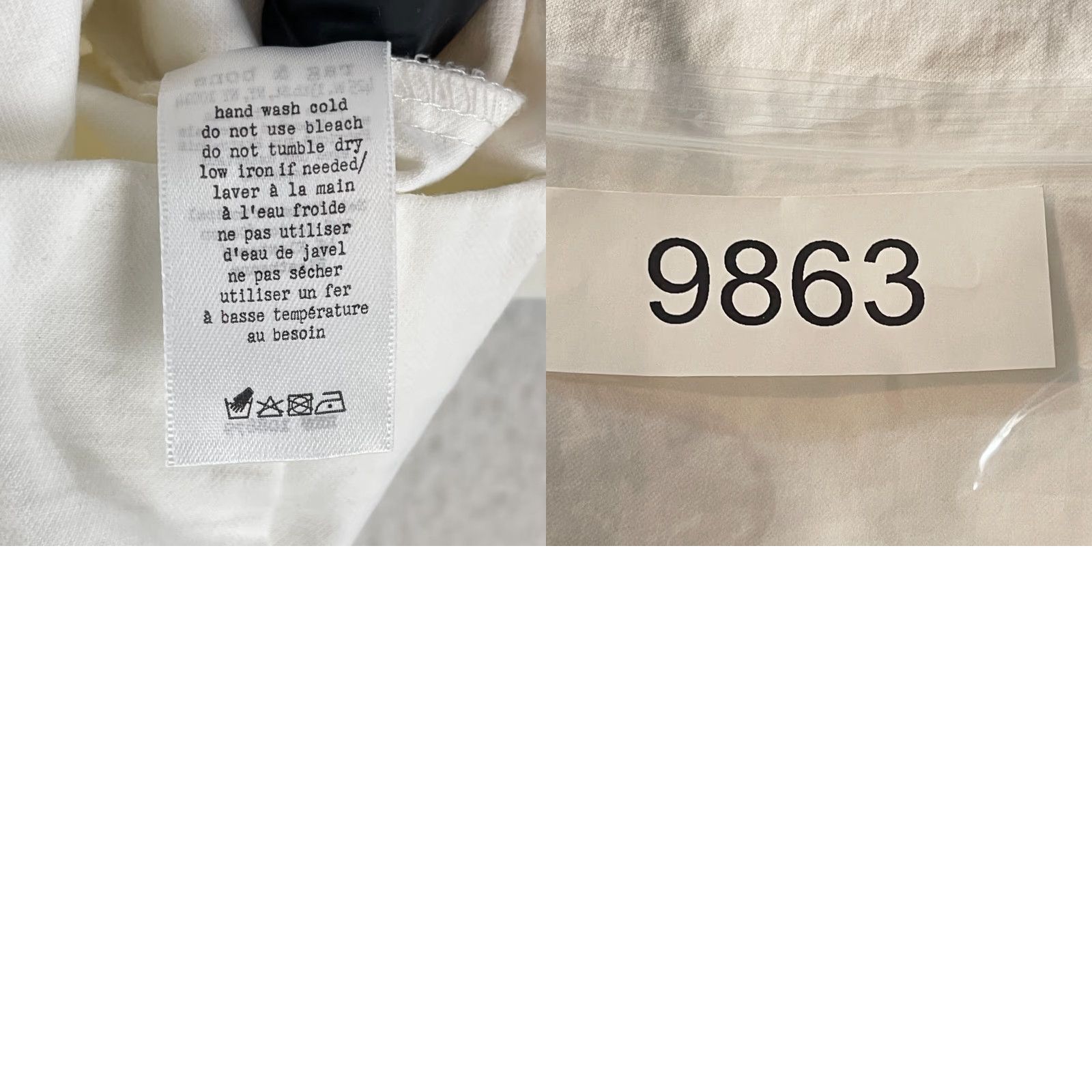Rag & Bone rag & bone White Crop Ankle Length Pants Womens Size 6 Mid-Rise Casual Pants USA Made Size 28" / US 6 / IT 42 - 10 Thumbnail