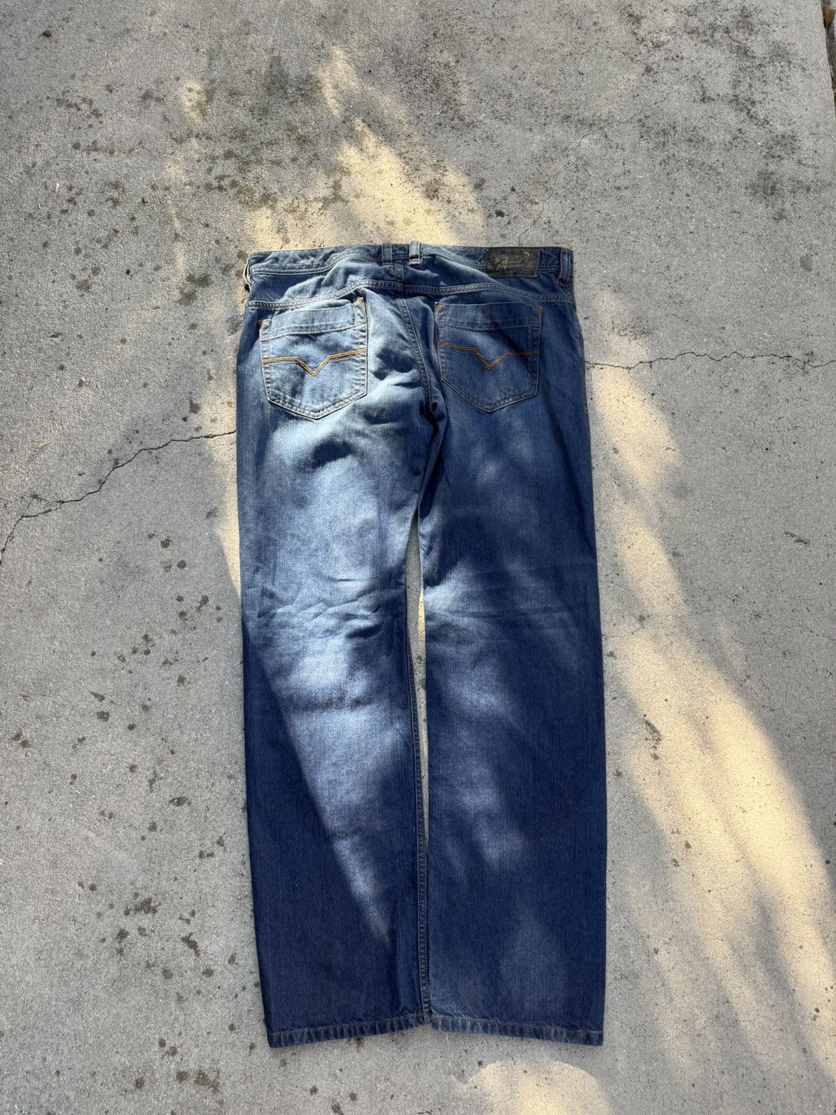 Diesel Y2K Diesel Safado Regular Straight Jeans Button Fly Denim Size US 38 / EU 54 - 2 Thumbnail