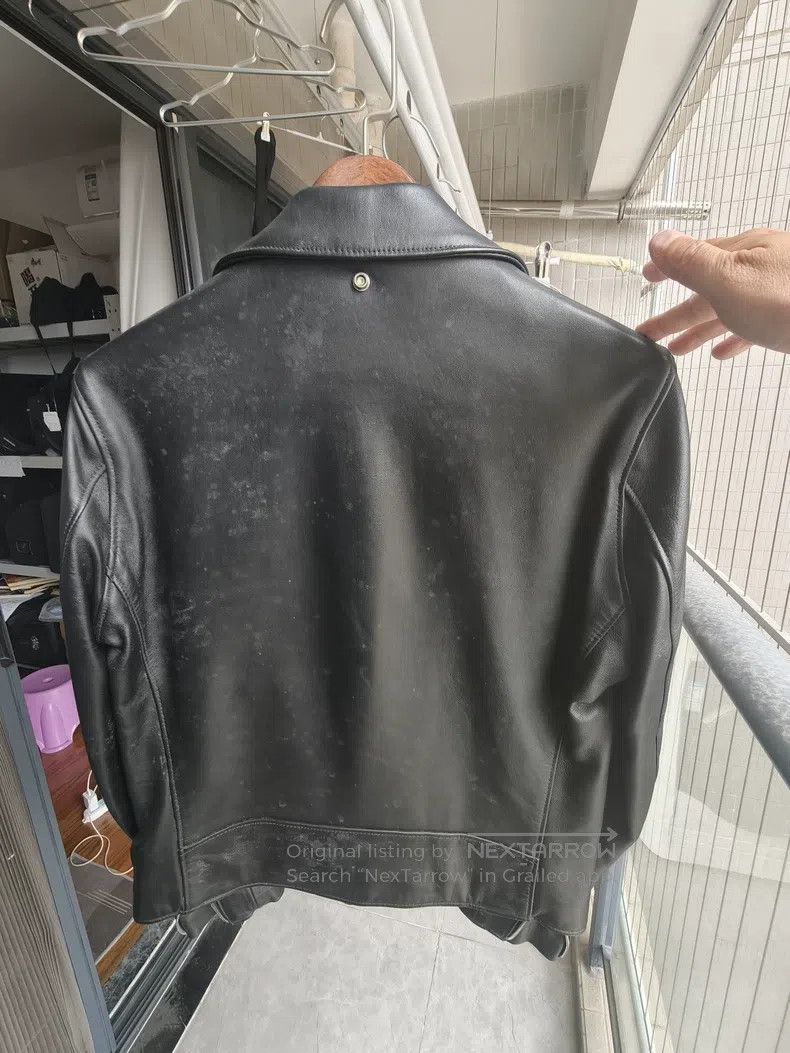 Schott Schott Sheepskin biker jacket Size US L / EU 52-54 / 3 - 3 Thumbnail