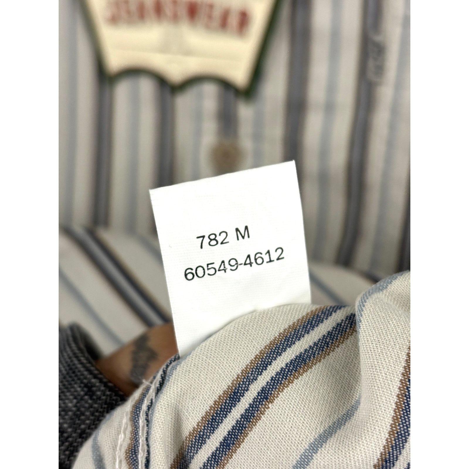Levi's Vintage Levi’s Striped Button Shirt Men’s Medium 90s Size US M / EU 48-50 / 2 - 9 Thumbnail