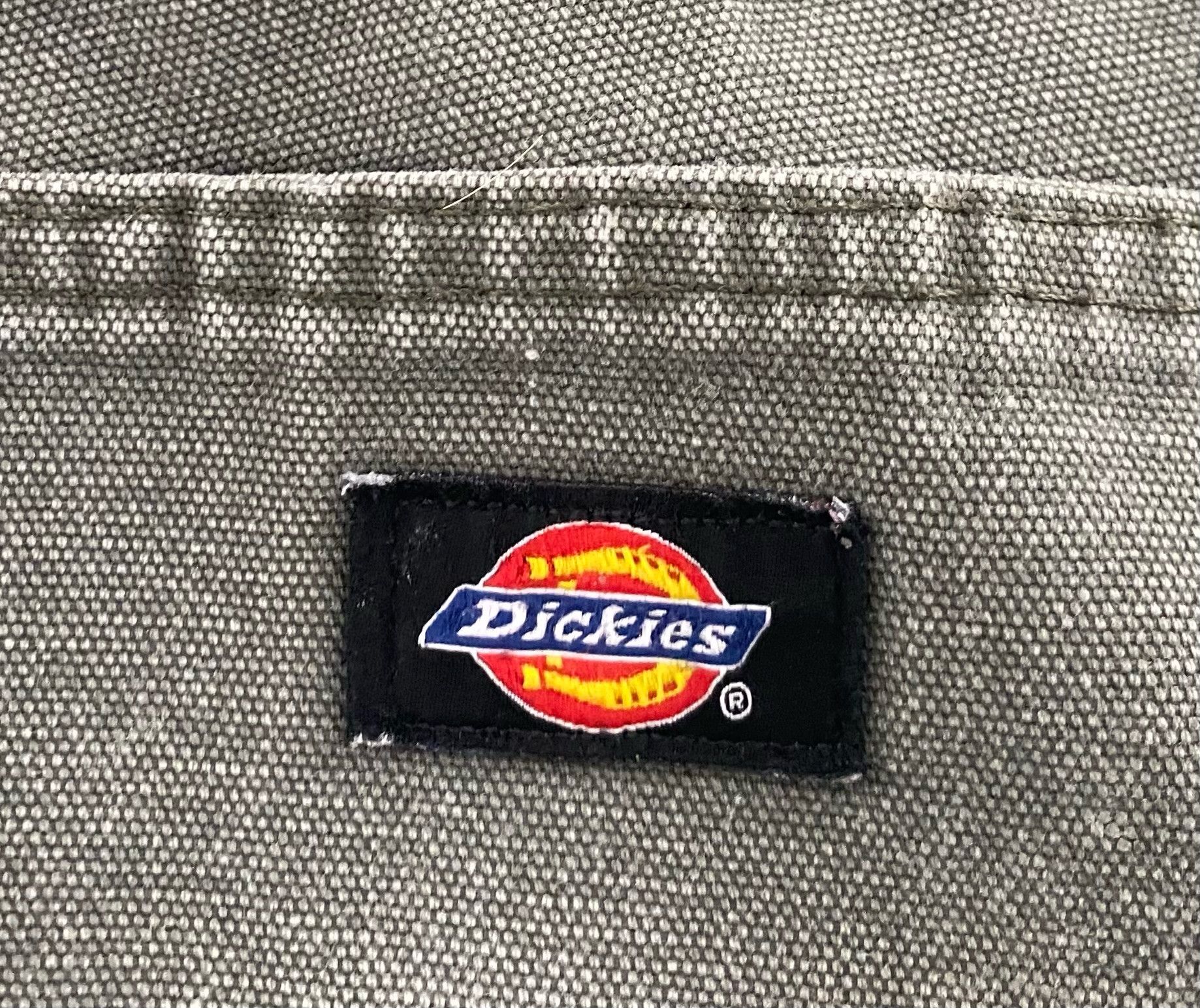Dickies Dickies Canvas Green Distressed Carpenter Pants Men's 37x 31 Size US 37 - 6 Thumbnail