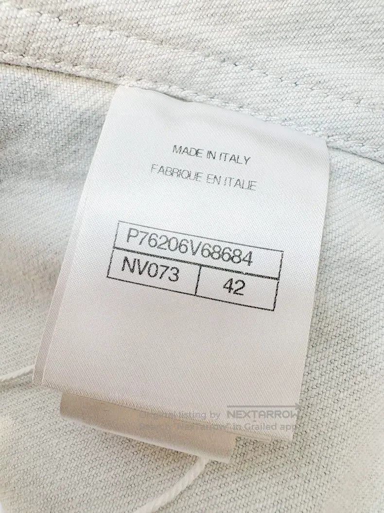 Chanel Chanel Navy collar double-breasted long-sleeved denim jack Size M / US 6-8 / IT 42-44 - 6 Thumbnail