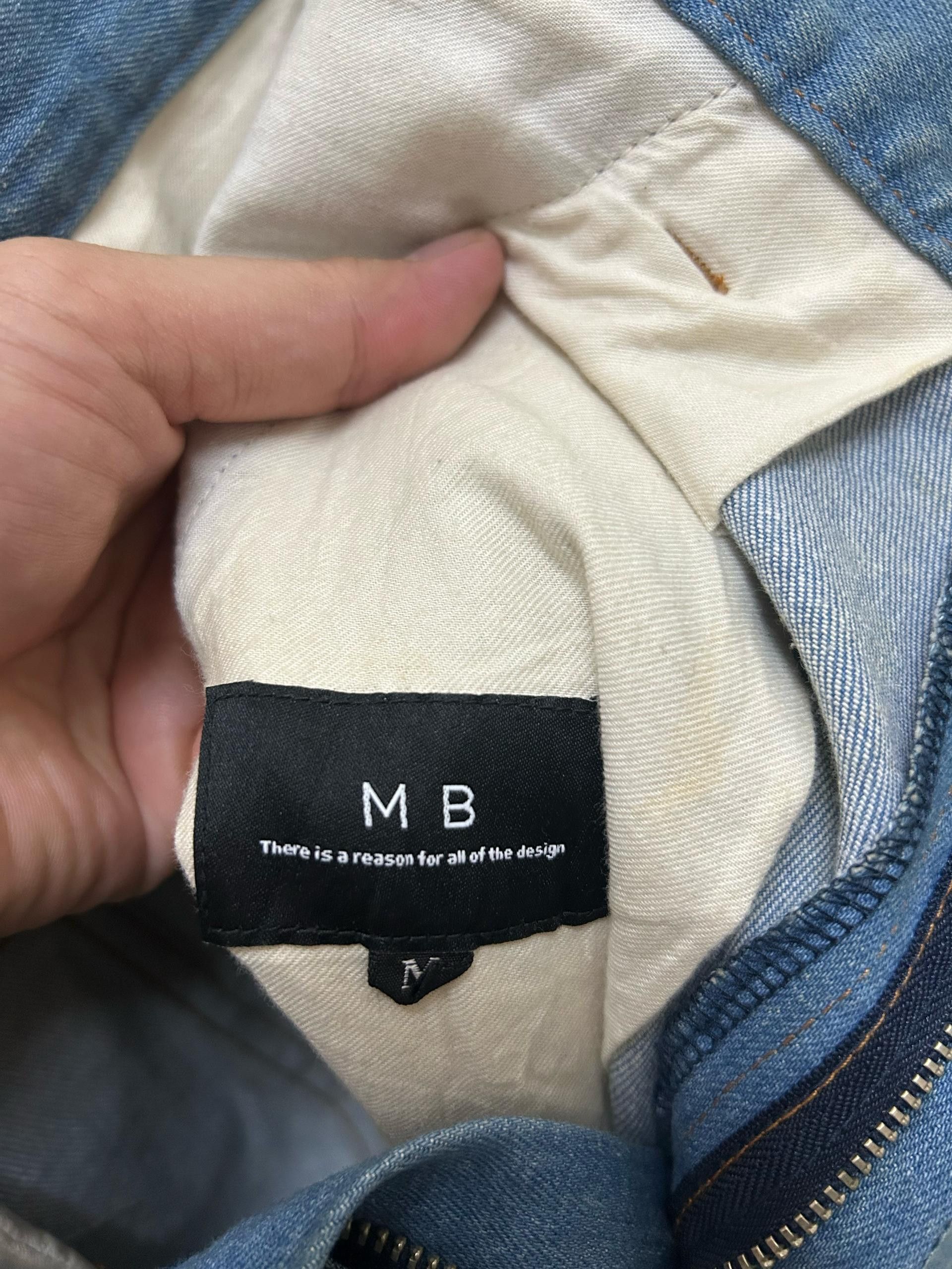 Japanese Brand 💥 Y2K 💥 Japanese Brand MB Stretchable Denim Size US 33 - 12 Thumbnail