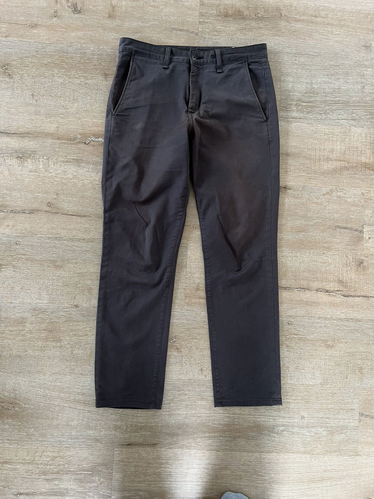 Rag & Bone Rag and bone straight grey chino 30 waist Size US 30 / EU 46 - 1 Thumbnail