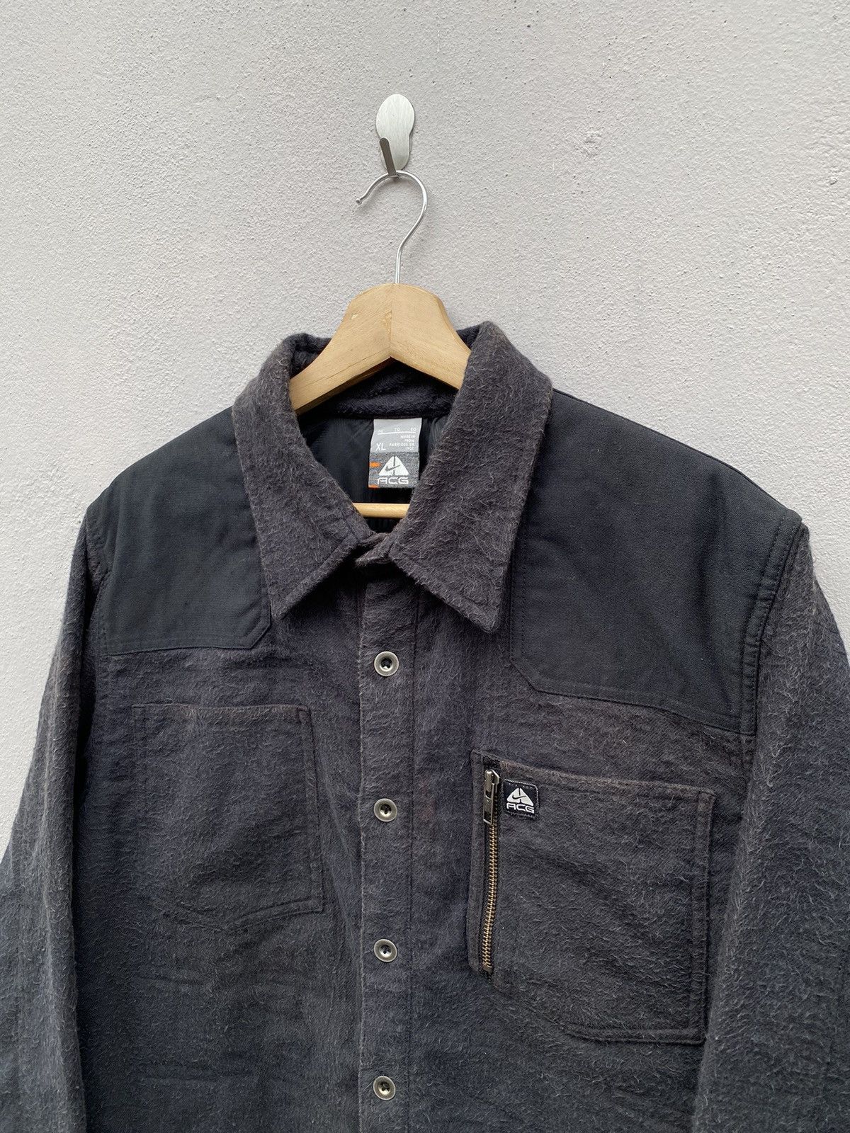 Nike NIKE ACG “All Conditions Gear” Utility/Padded Quilted Shirt Size US XL / EU 56 / 4 - 7 Thumbnail