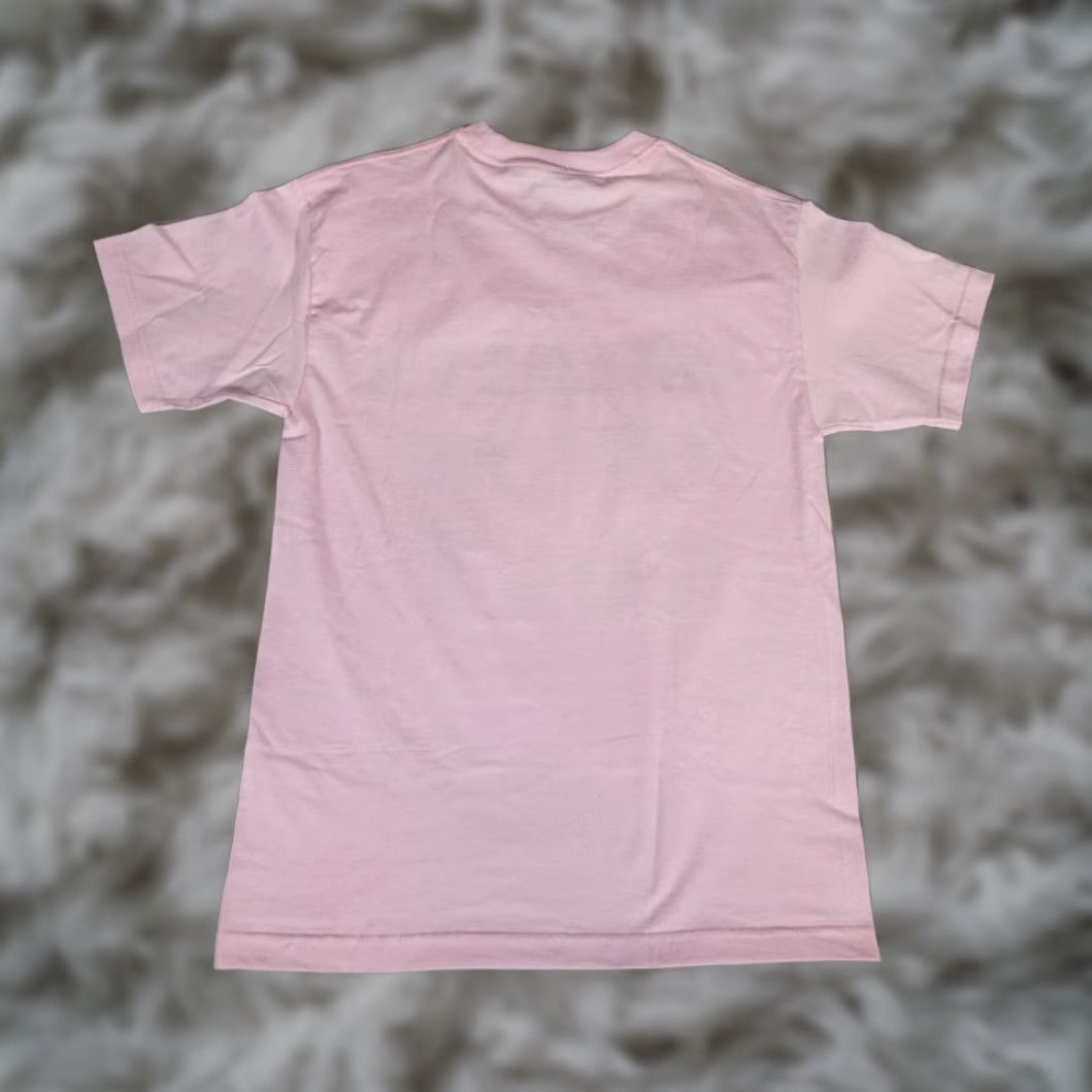 Pinko Superrradical Children Of The Cult Parody Graphic Print Short Sleeve T Shirt Mens M Pink Halloween Size US M / EU 48-50 / 2 - 5 Thumbnail