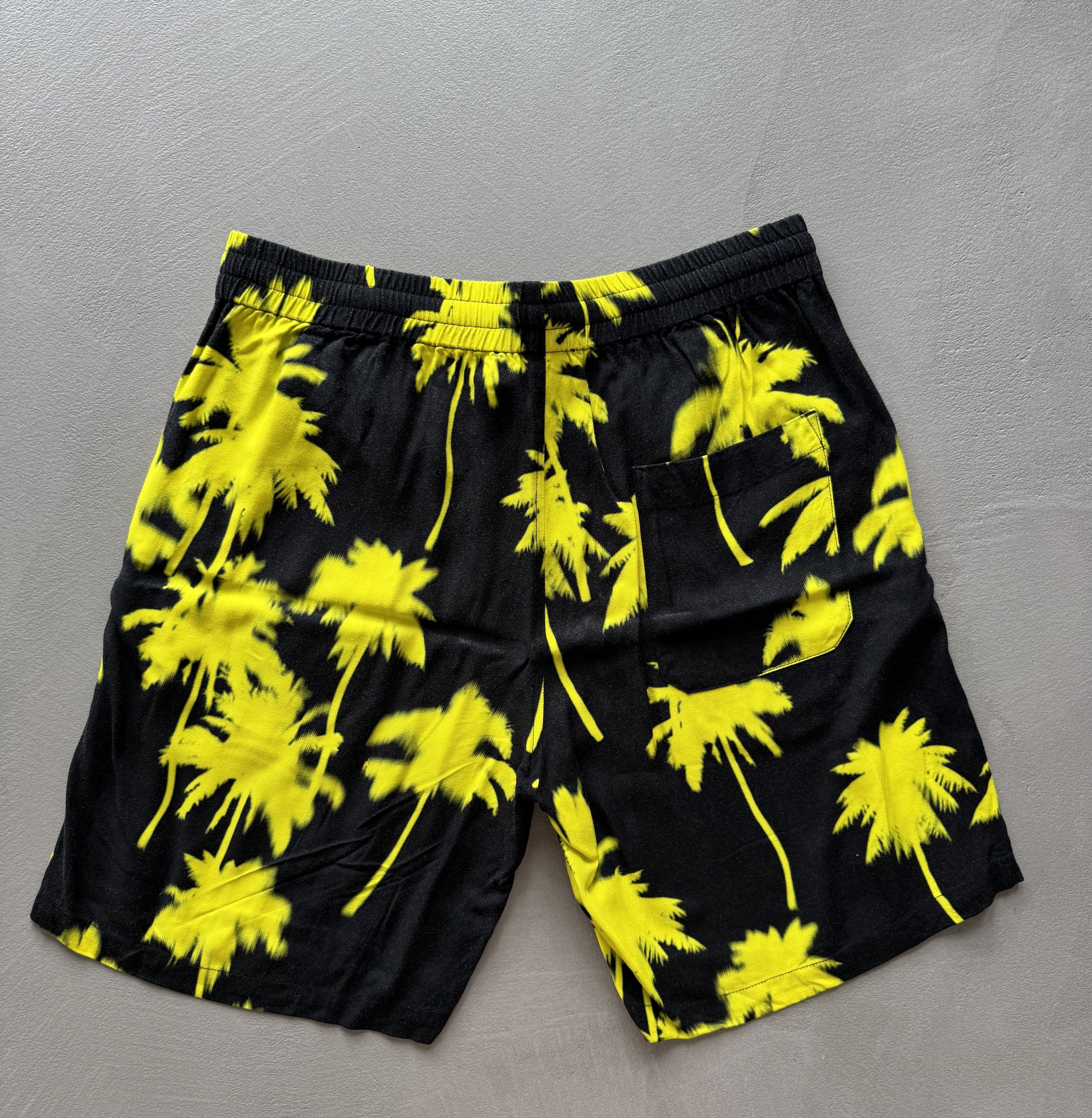 MSGM MSGM Palm Trees Print Summer Shorts Size US 30 / EU 46 - 4 Thumbnail